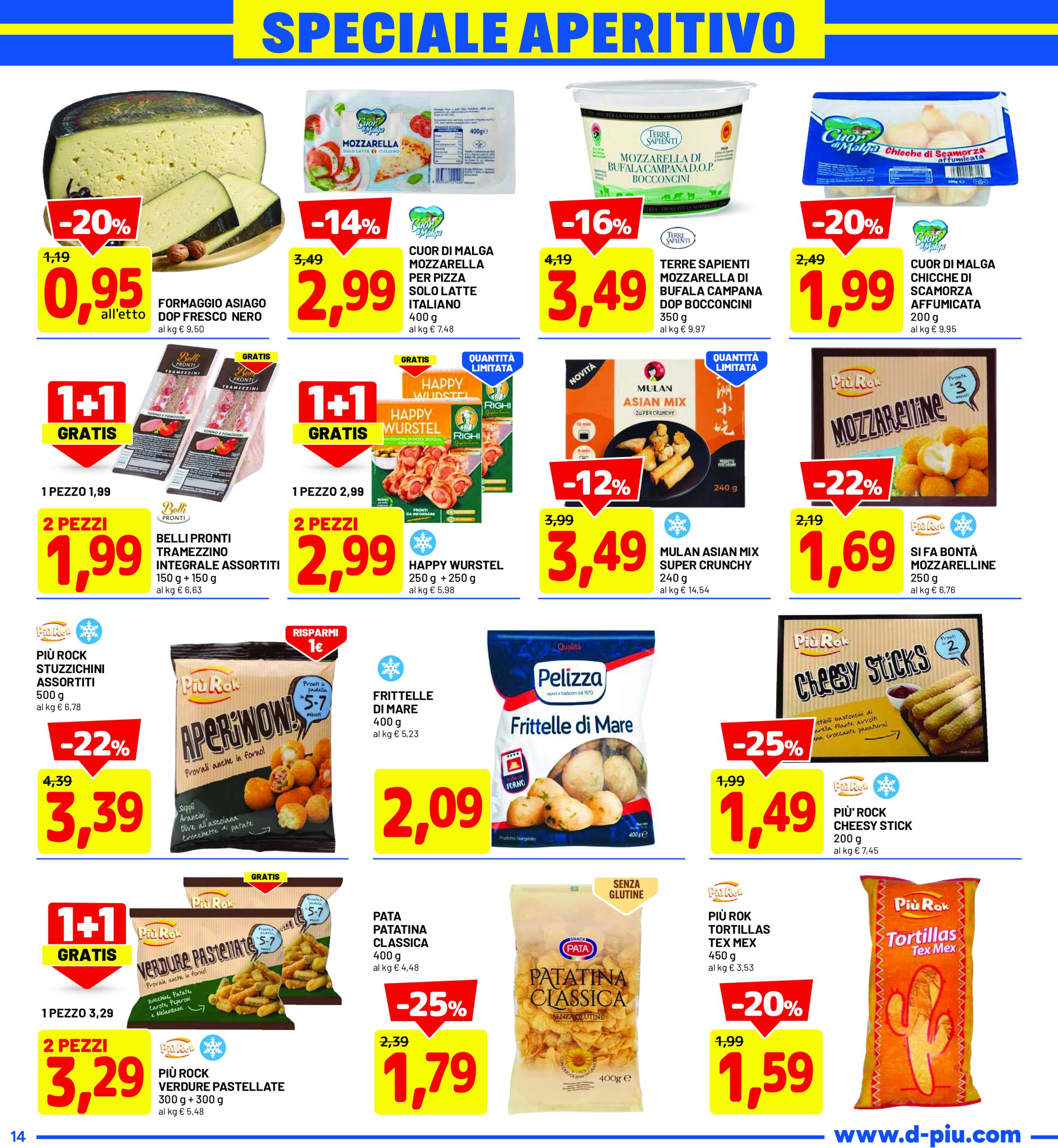 dpiu - Volantino DPiù valido dal 21/07 al 03/08 - page: 14