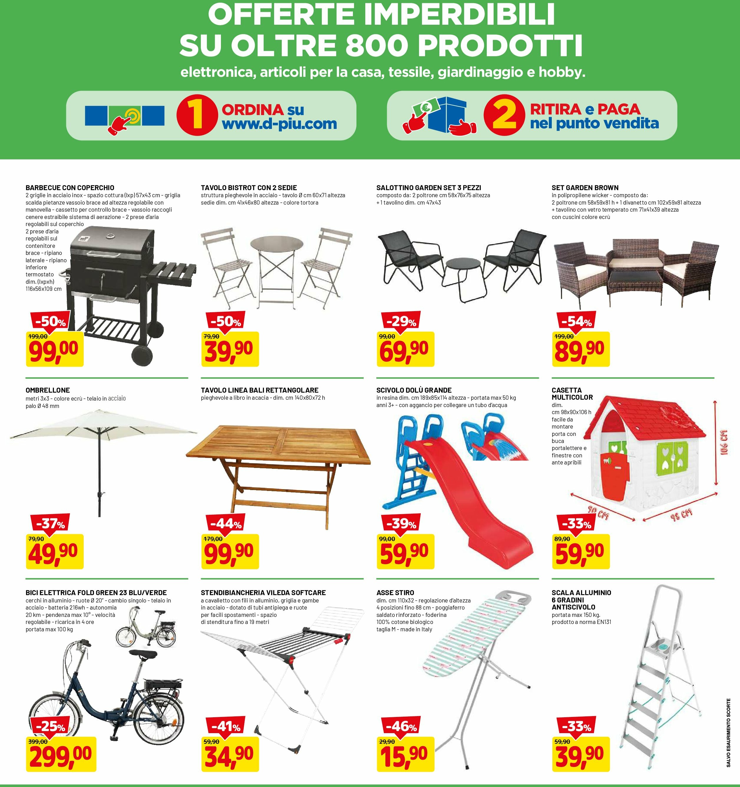 dpiu - Volantino DPiù valido dal 18/08 al 31/08 - page: 19