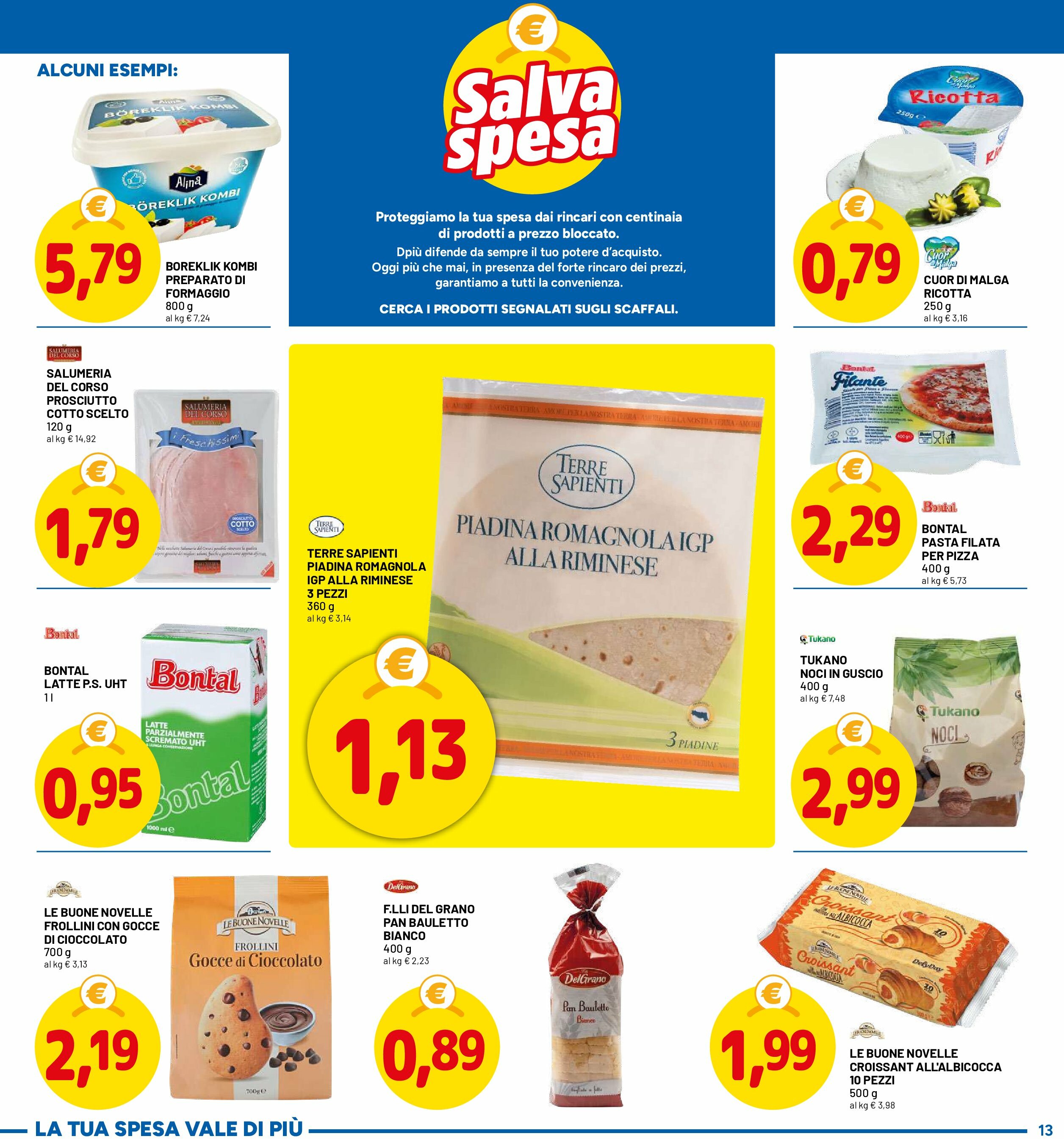 dpiu - Volantino DPiù valido dal 18/08 al 31/08 - page: 13