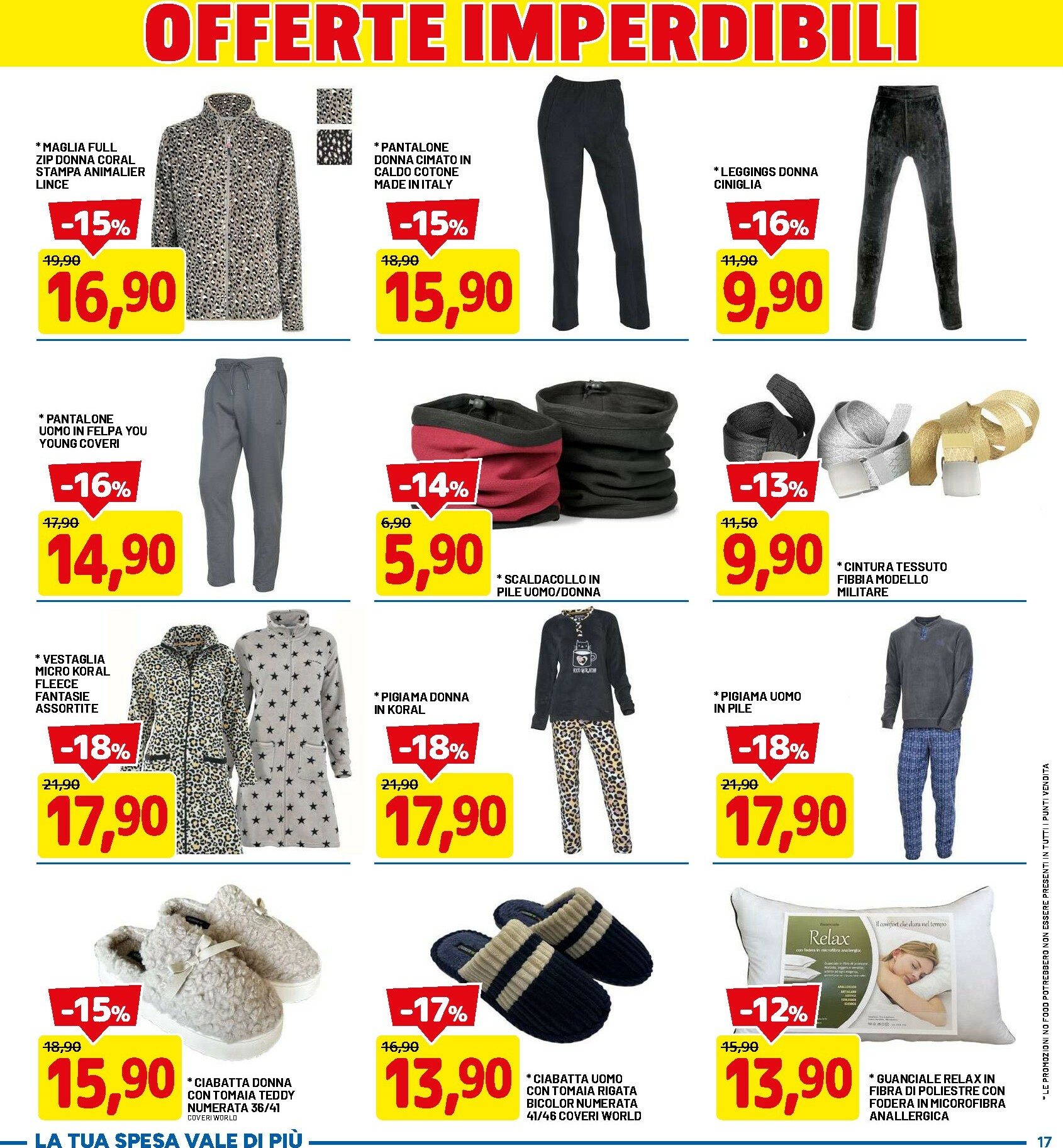 dpiu - Volantino DPiù valido dal 06/11 al 15/11 - page: 17