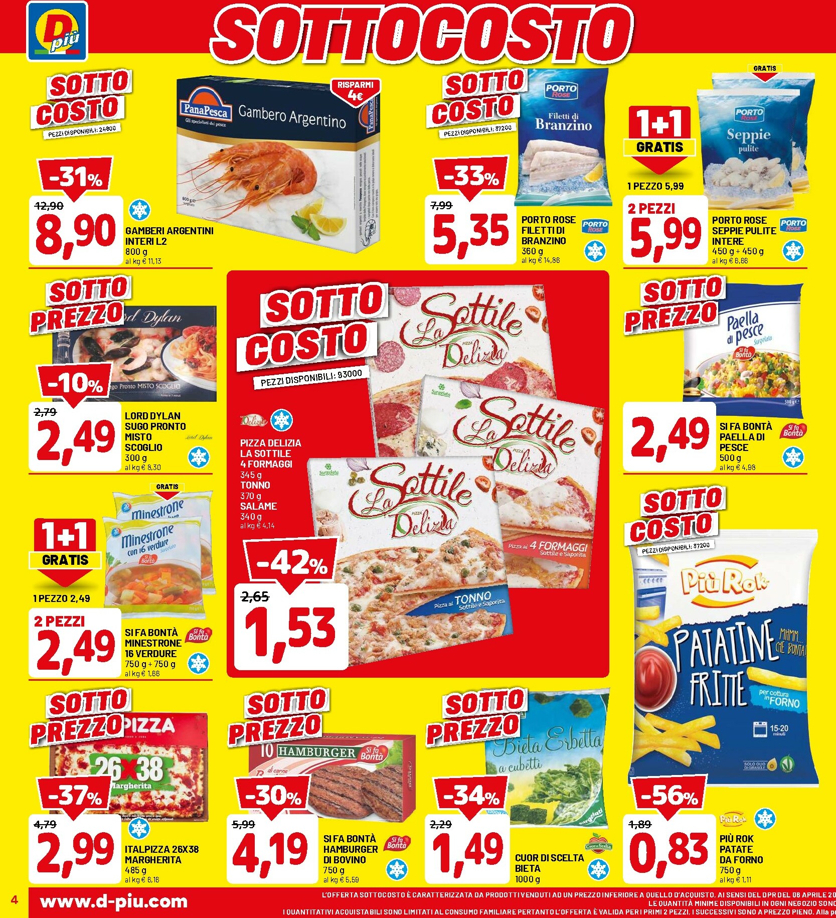 dpiu - Volantino DPiù valido dal 06/11 al 15/11 - page: 4