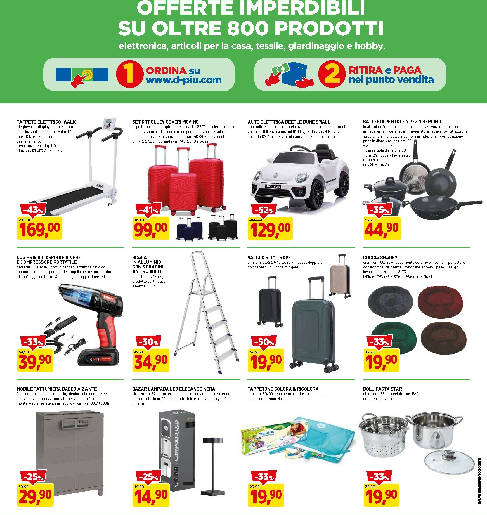 dpiu - Volantino DPiù valido dal 06/11 al 15/11 - page: 19