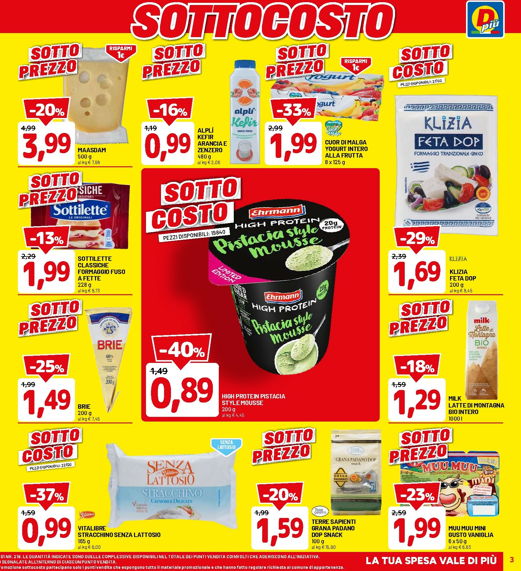 dpiu - Volantino DPiù valido dal 06/11 al 15/11 - page: 3