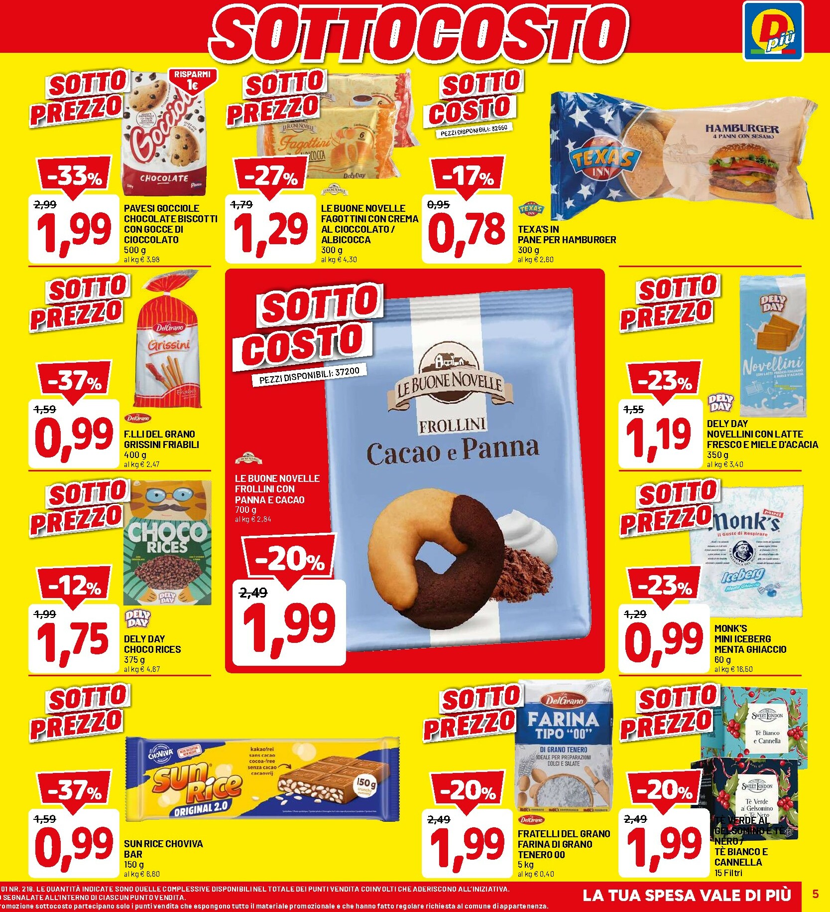 dpiu - Volantino DPiù valido dal 06/11 al 15/11 - page: 5