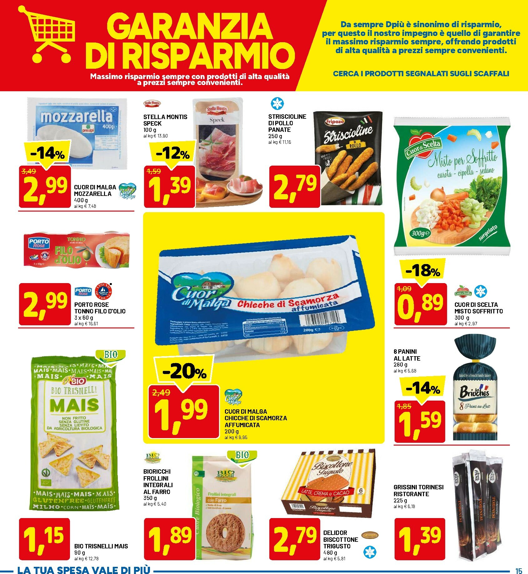 dpiu - Volantino DPiù - Black Friday valido dal 17/11 al 30/11 - page: 15