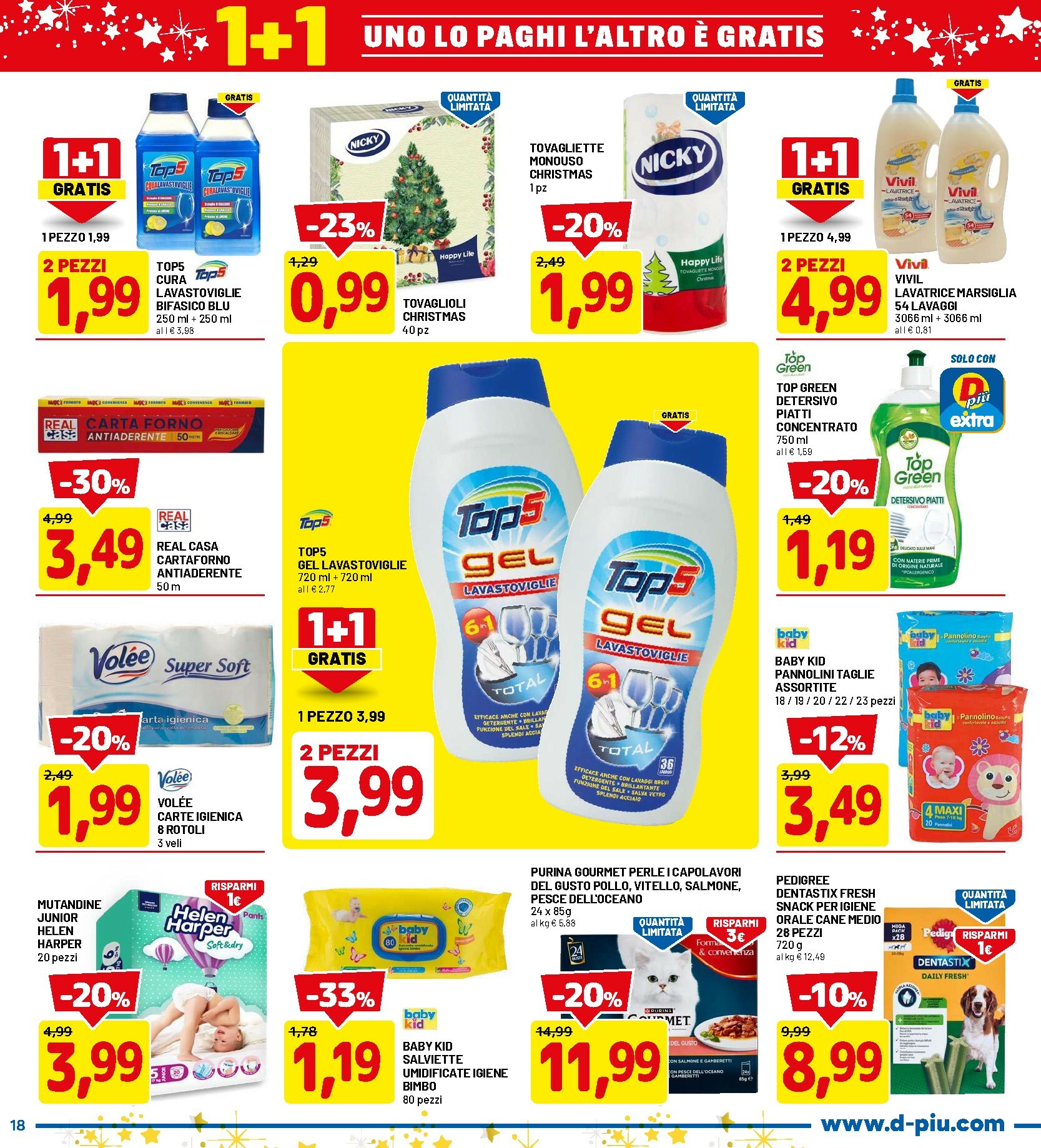 dpiu - Volantino DPiù valido dal 01/12 al 10/12 - page: 18