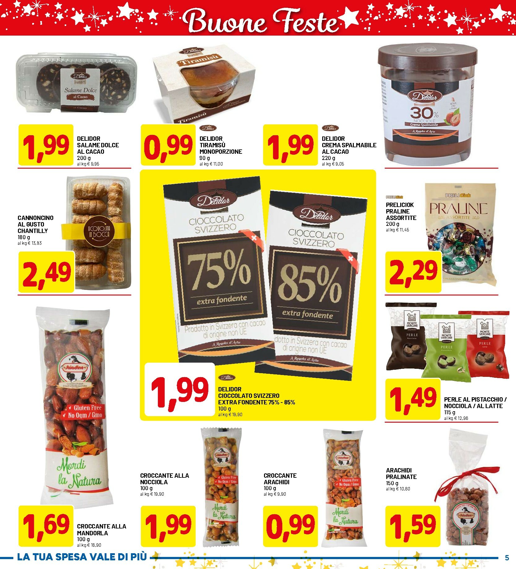 dpiu - Volantino DPiù valido dal 11/12 al 21/12 - page: 5