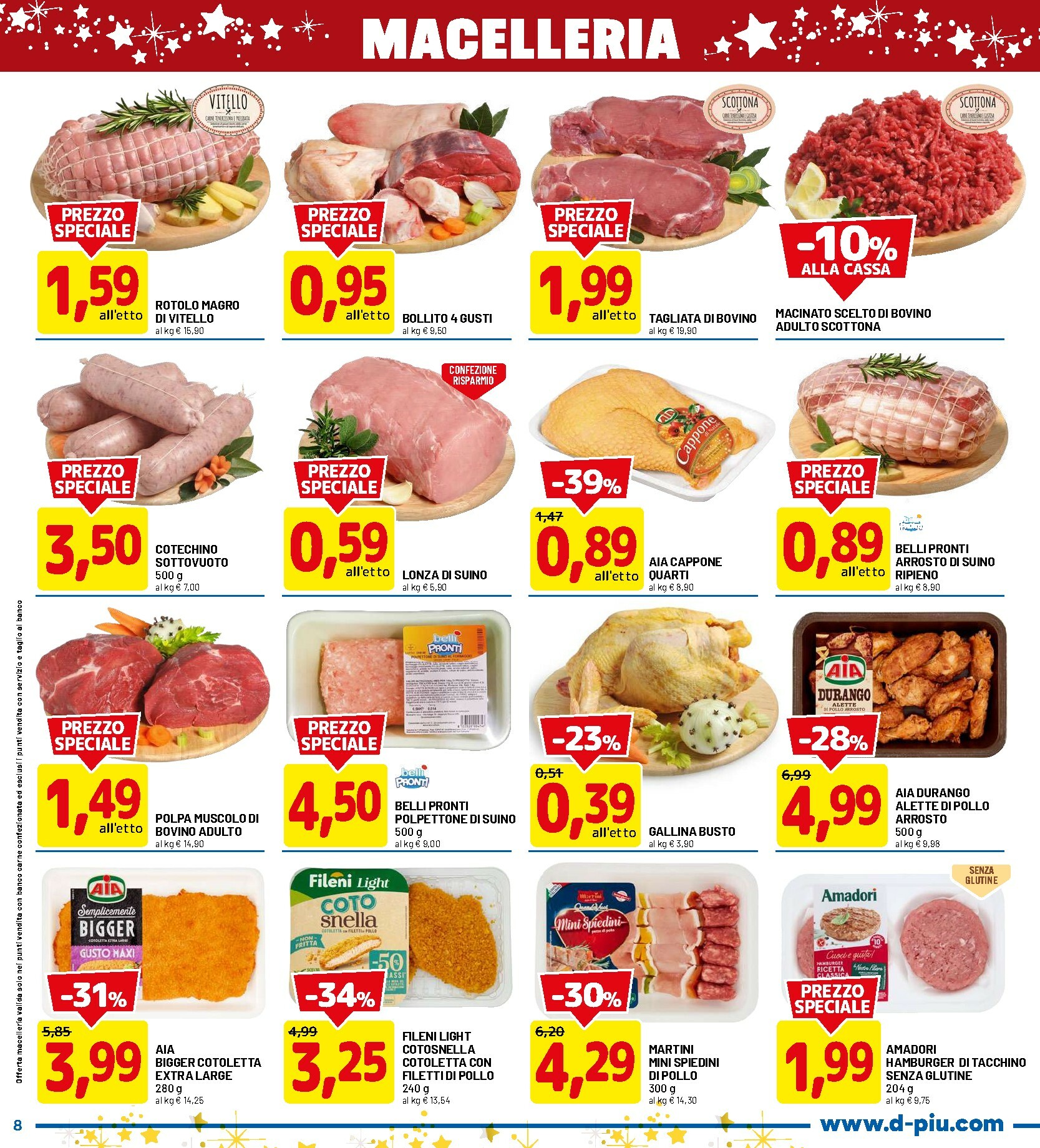 dpiu - Volantino DPiù valido dal 11/12 al 21/12 - page: 8