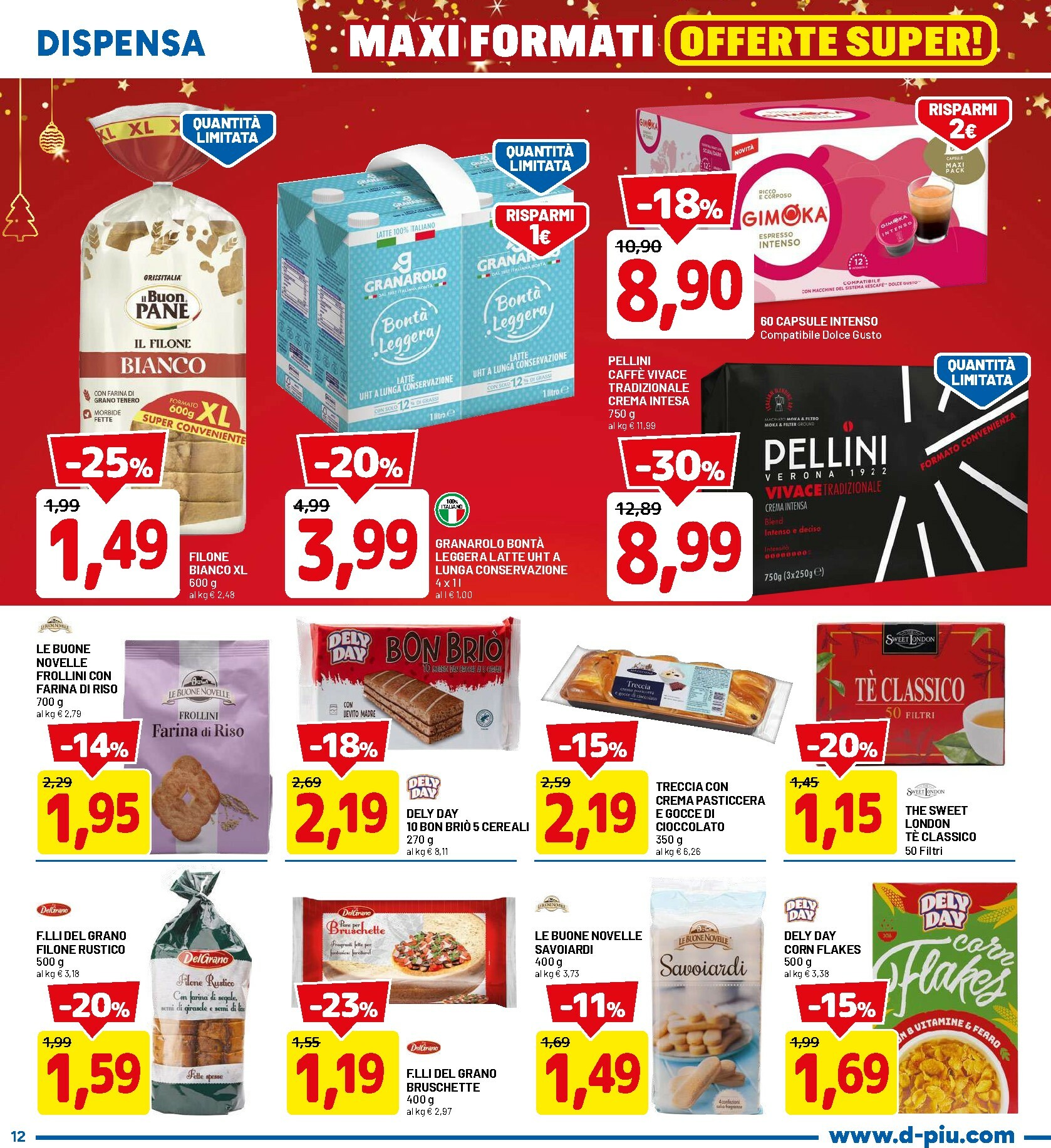 dpiu - Volantino DPiù valido dal 11/12 al 21/12 - page: 12