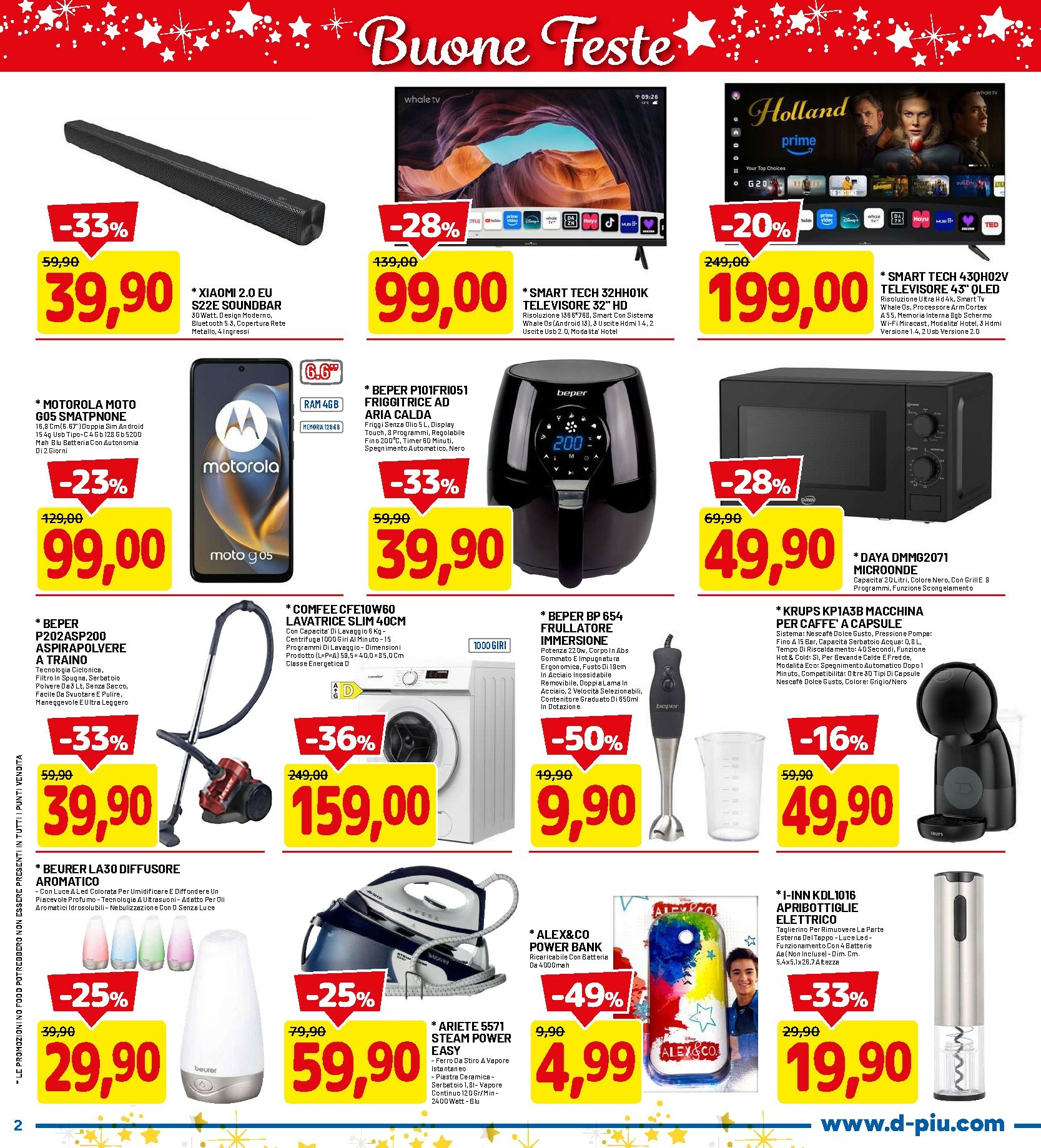 dpiu - Volantino DPiù valido dal 11/12 al 21/12 - page: 2