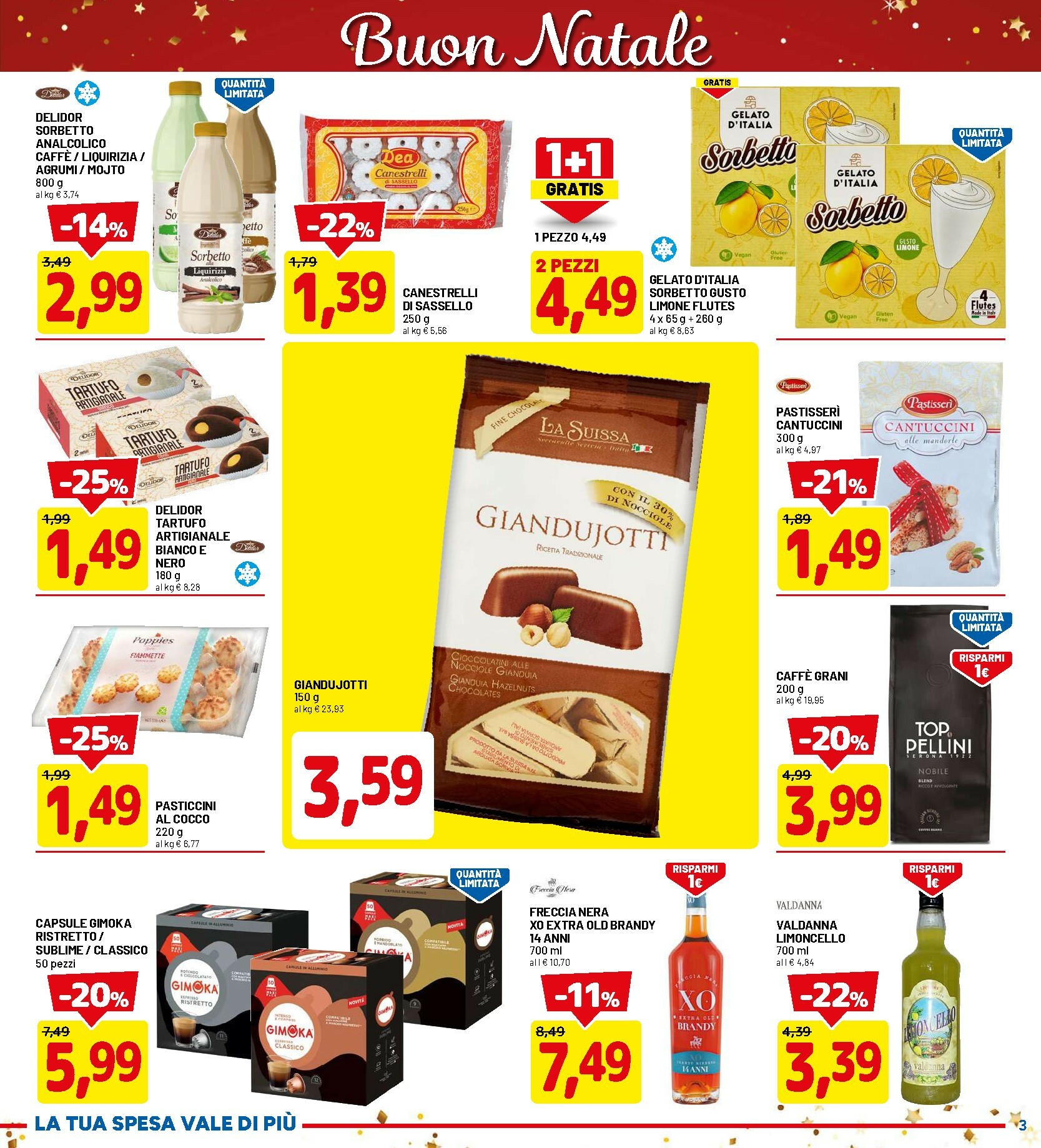 dpiu - Volantino DPiù - Buon Natale valido dal 22/12 al 31/12 - page: 3