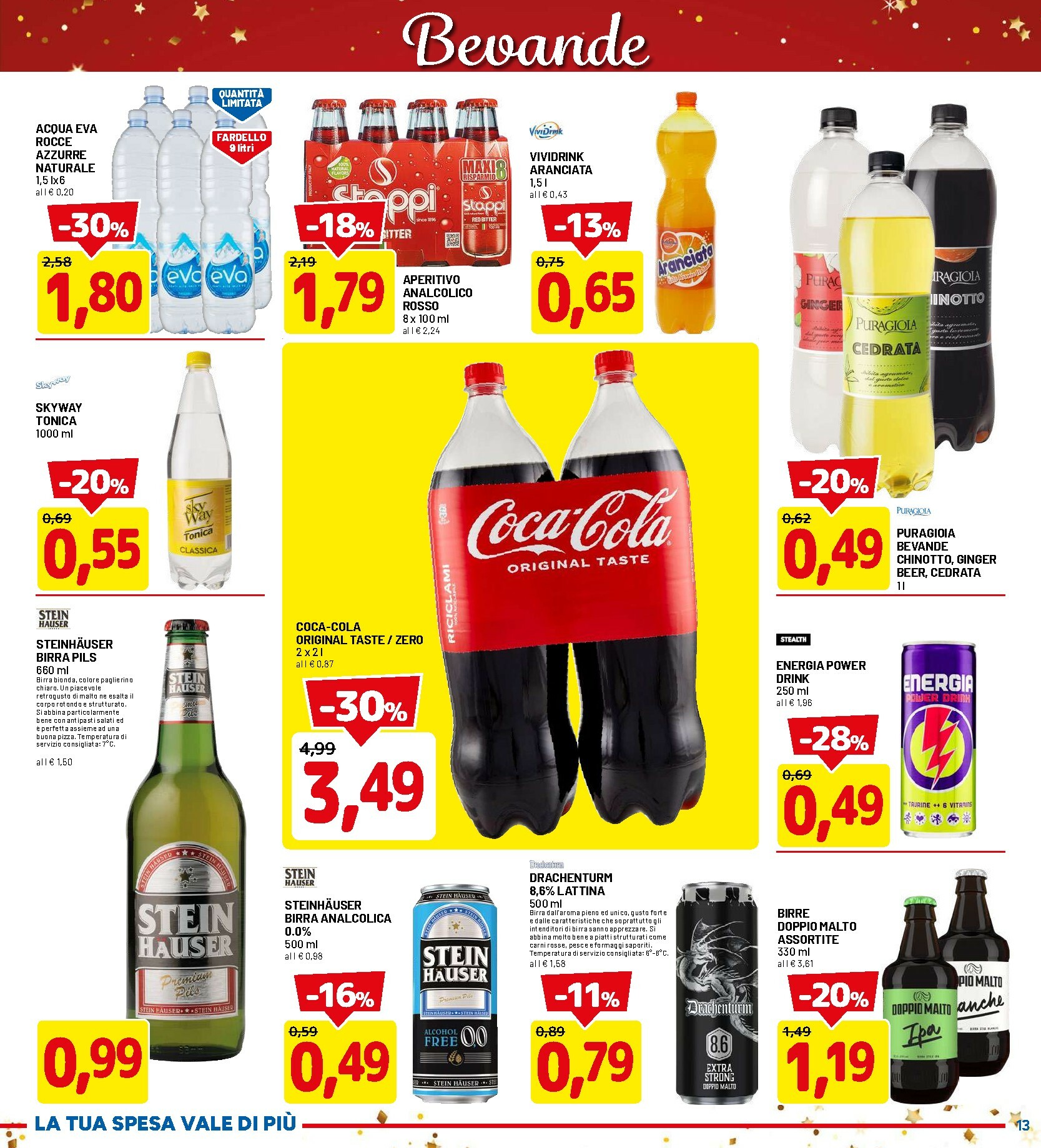 dpiu - Volantino DPiù - Buon Natale valido dal 22/12 al 31/12 - page: 13