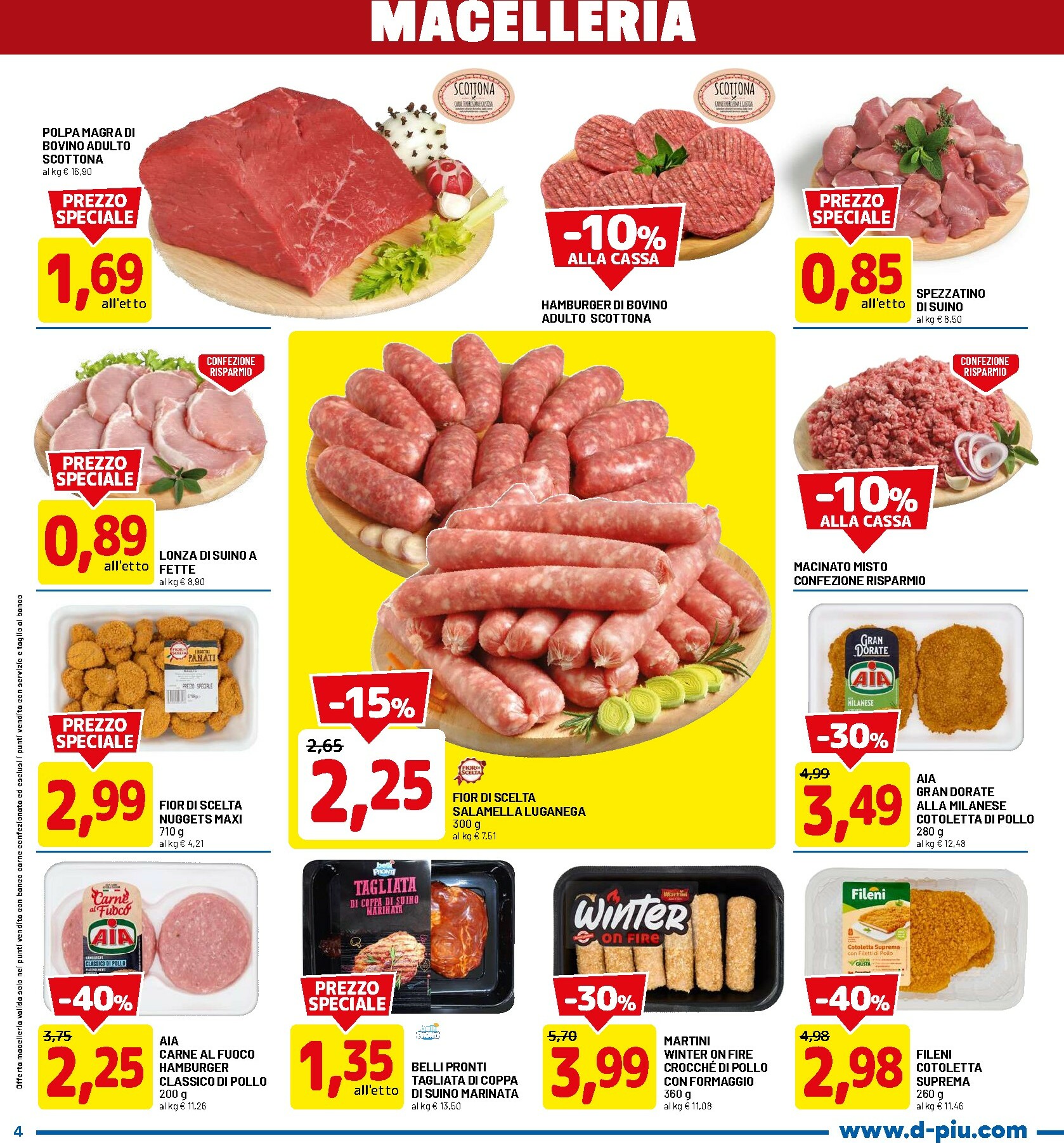 dpiu - Volantino DPiù valido dal 05/01 al 11/01 - page: 4