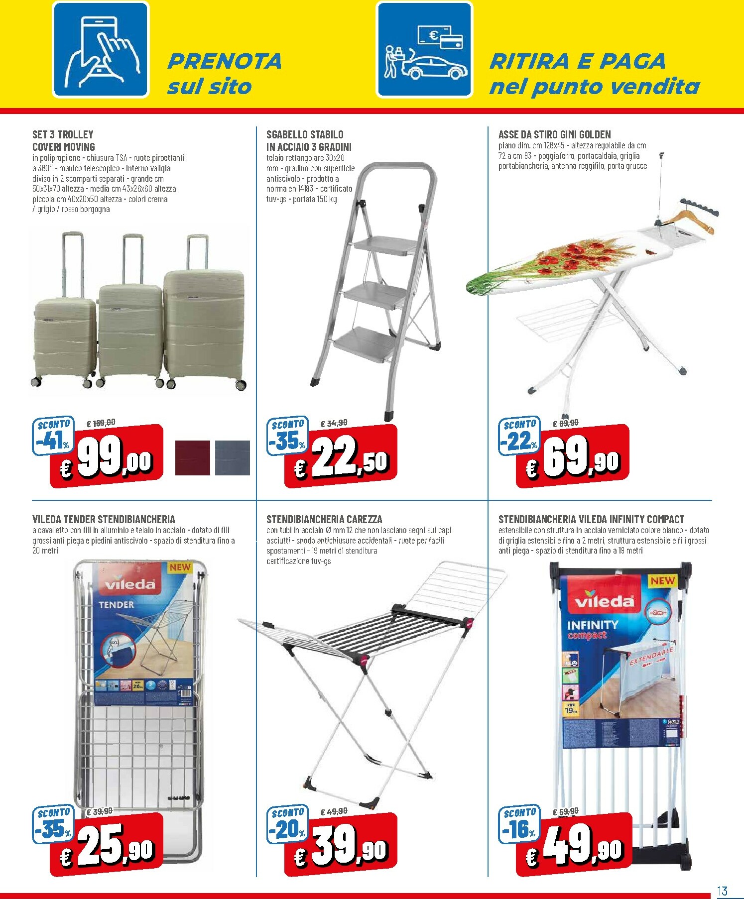 dpiu - Volantino DPiù - Solo Online valido dal 02/01 al 31/01 - page: 13