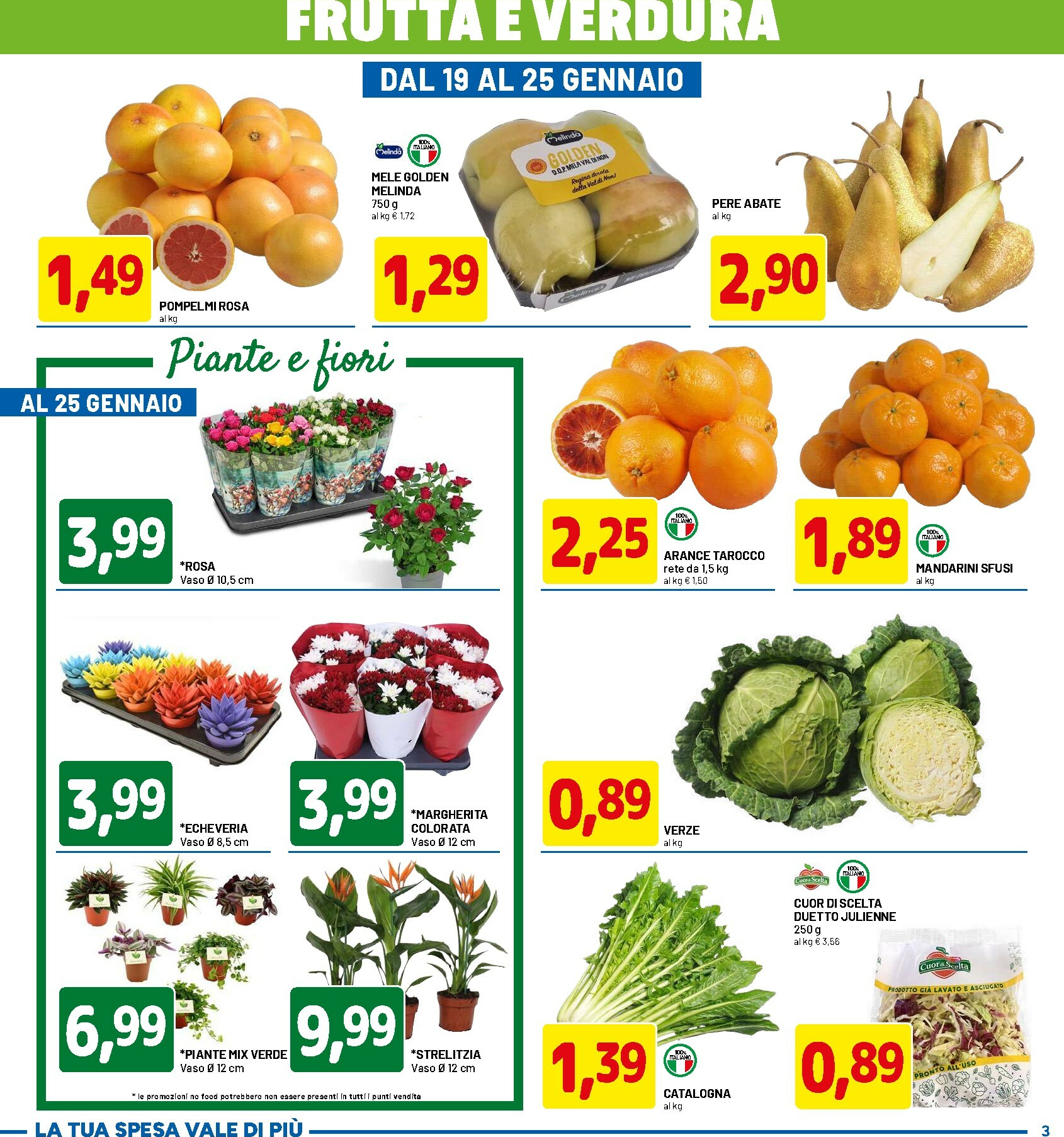 dpiu - Volantino DPiù valido dal 12/01 al 25/01 - page: 3
