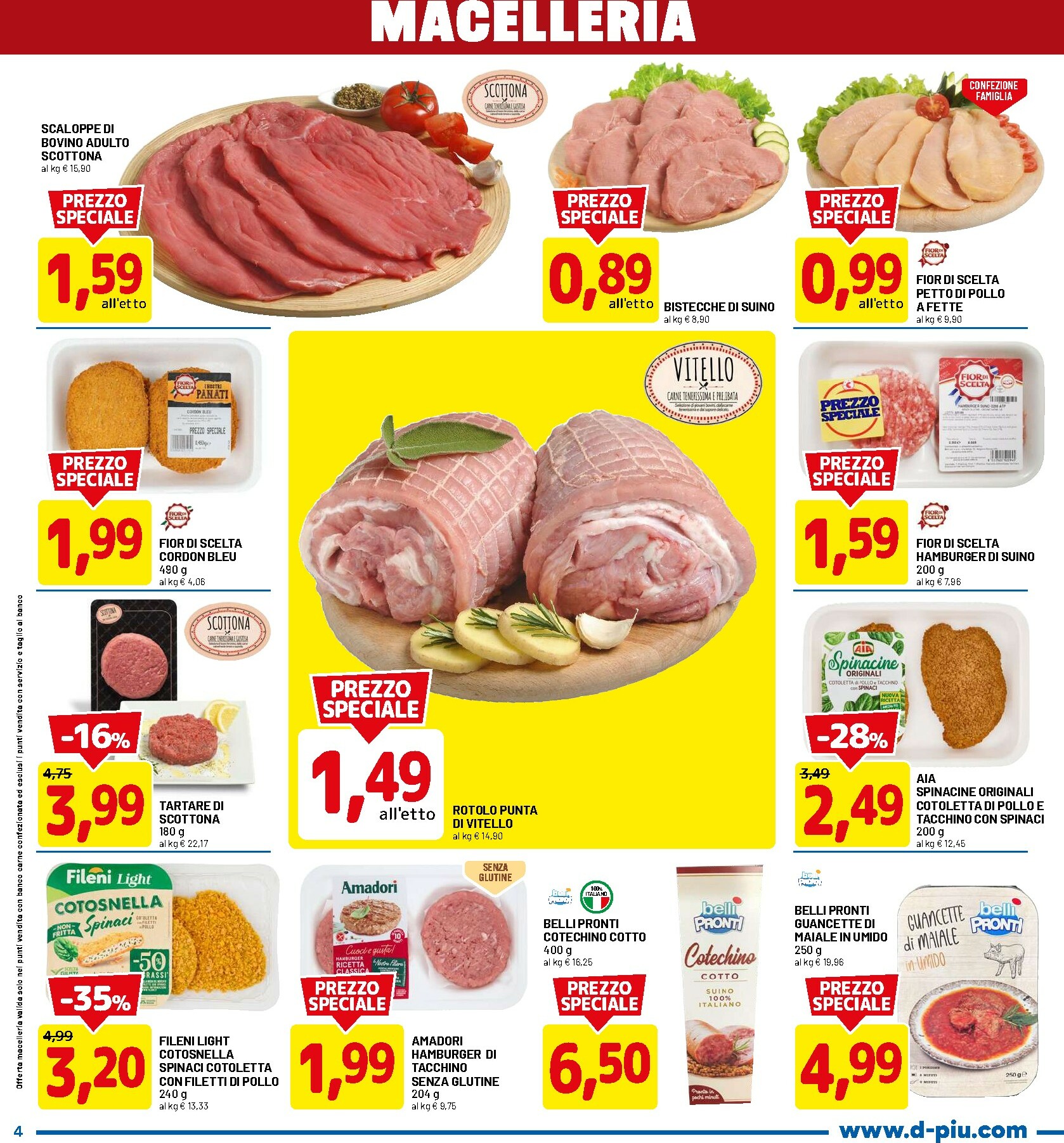 dpiu - Volantino DPiù valido dal 12/01 al 25/01 - page: 4