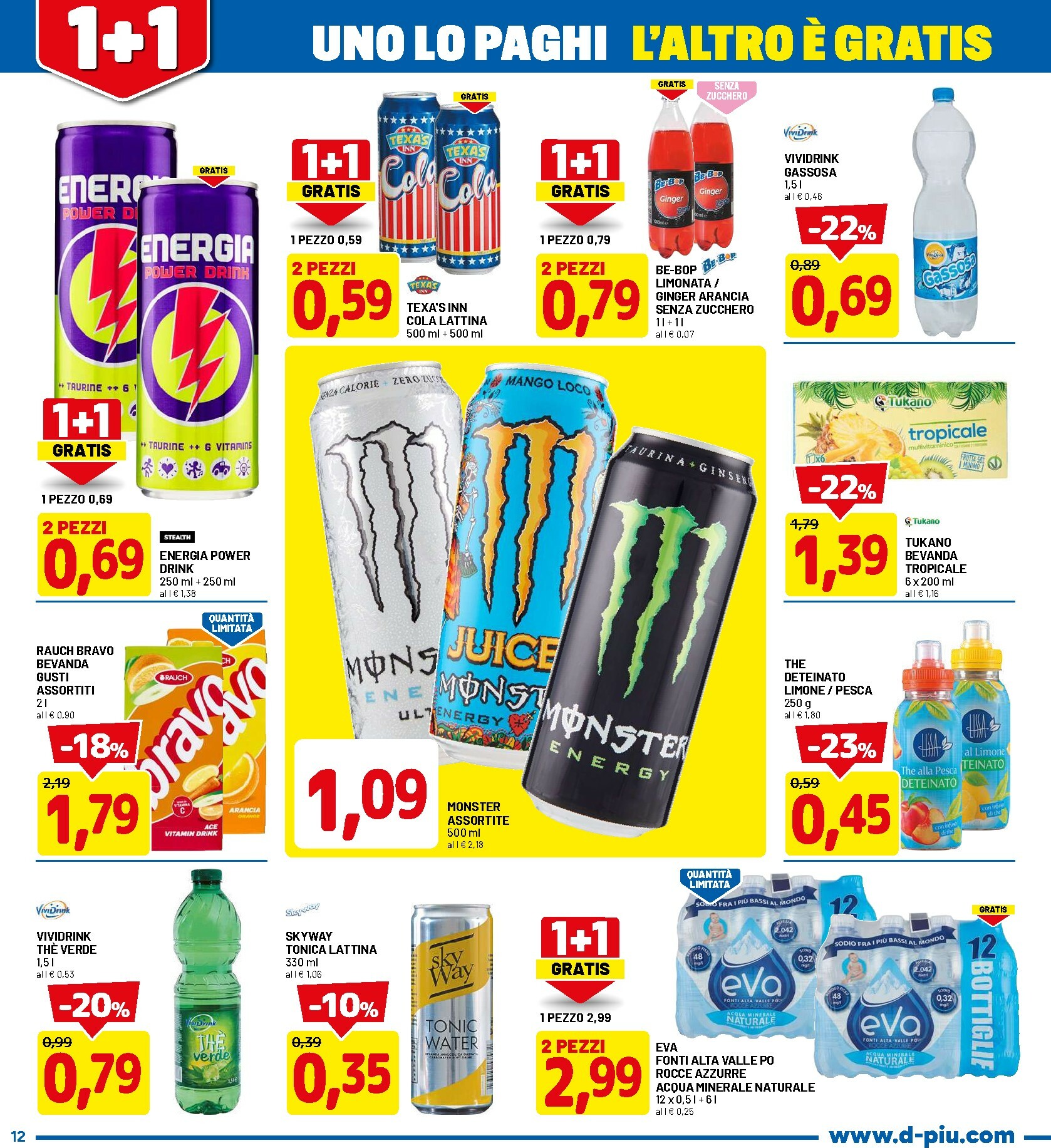 dpiu - Volantino DPiù valido dal 26/01 al 08/02 - page: 12