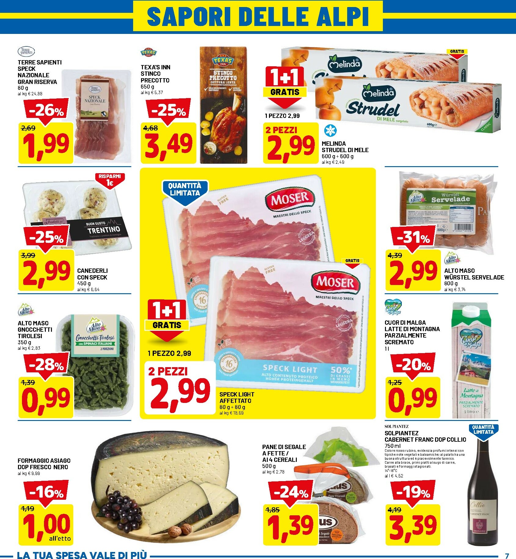 dpiu - Volantino DPiù valido dal 26/01 al 08/02 - page: 7