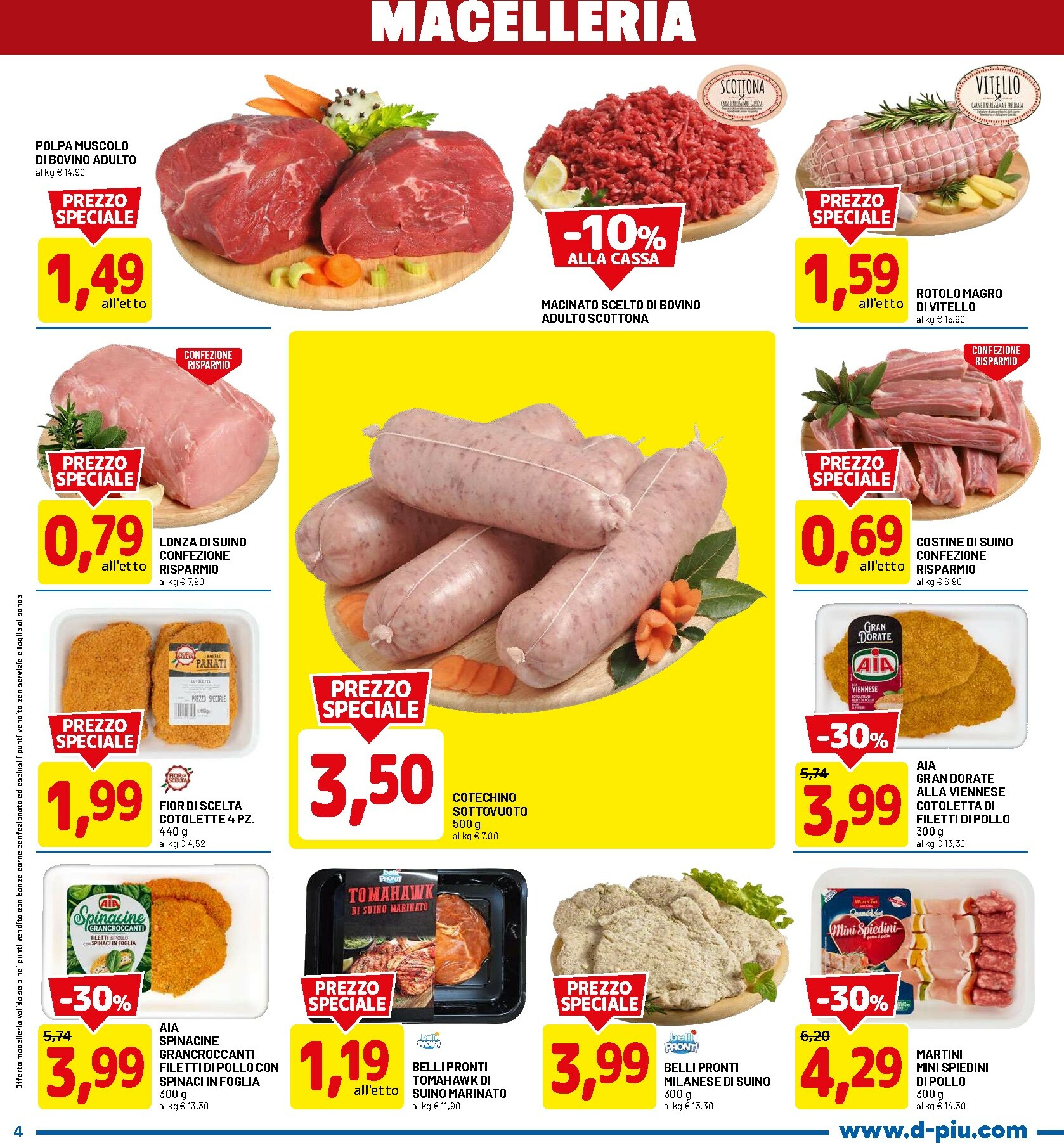 dpiu - Volantino DPiù valido dal 26/01 al 08/02 - page: 4