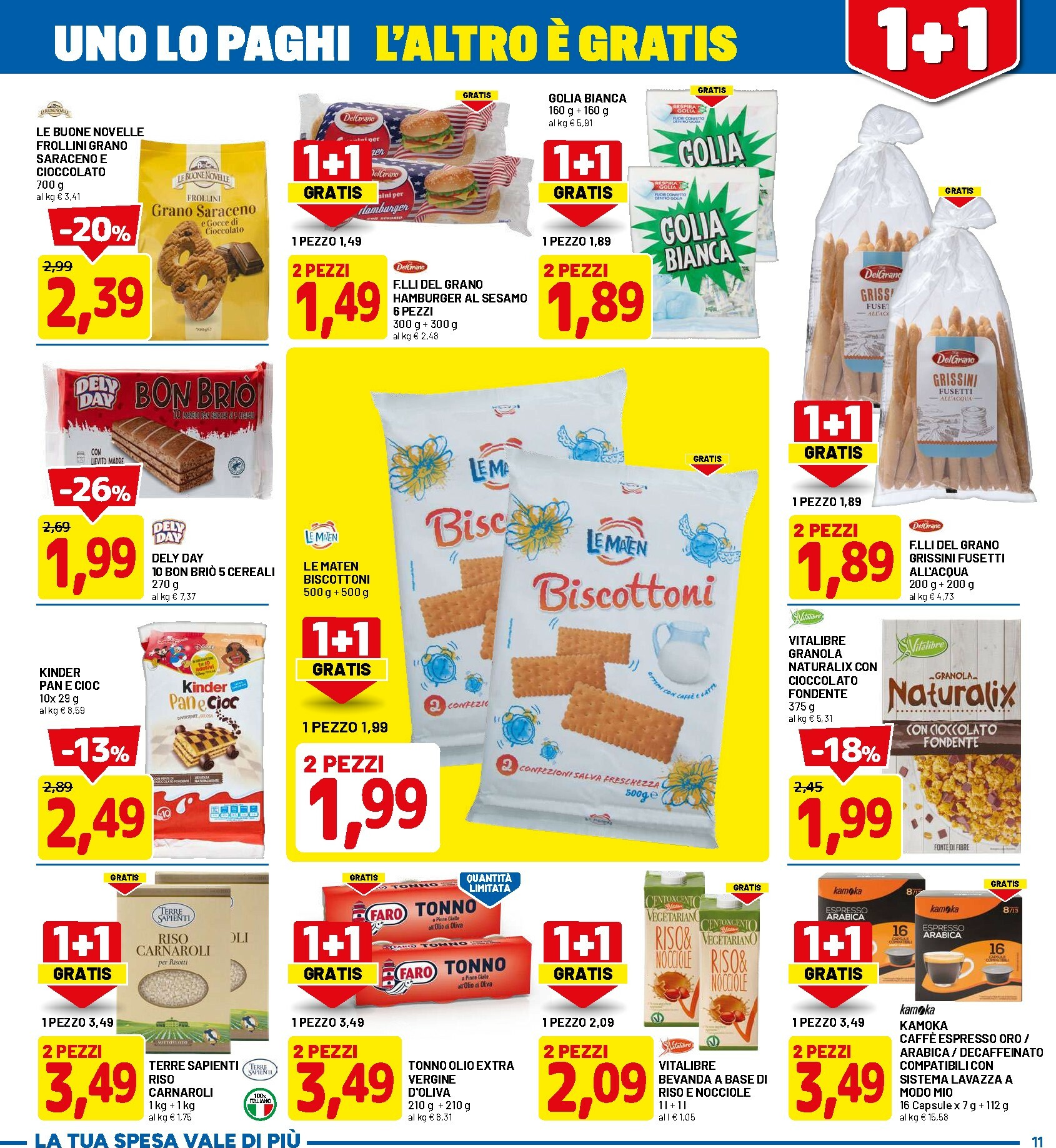 dpiu - Volantino DPiù valido dal 26/01 al 08/02 - page: 11
