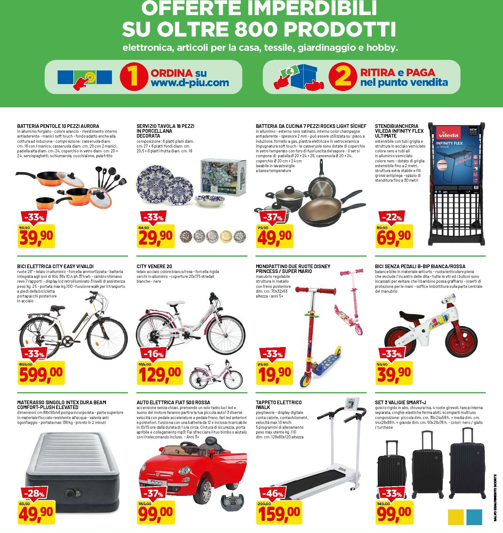 dpiu - Volantino DPiù valido dal 26/01 al 08/02 - page: 19