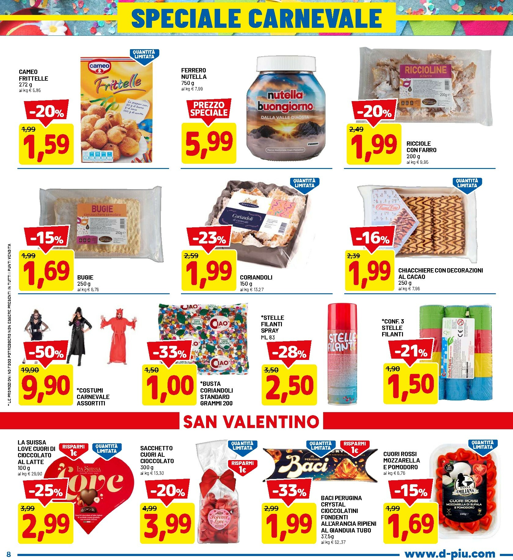 dpiu - Volantino DPiù valido dal 09/02/2026 al 22/02/2026 - page: 8