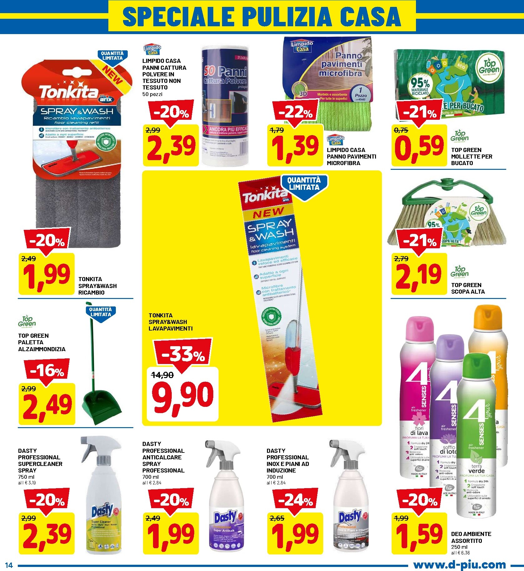 dpiu - Volantino DPiù valido dal 23/02/2026 al 04/03/2026 - page: 14