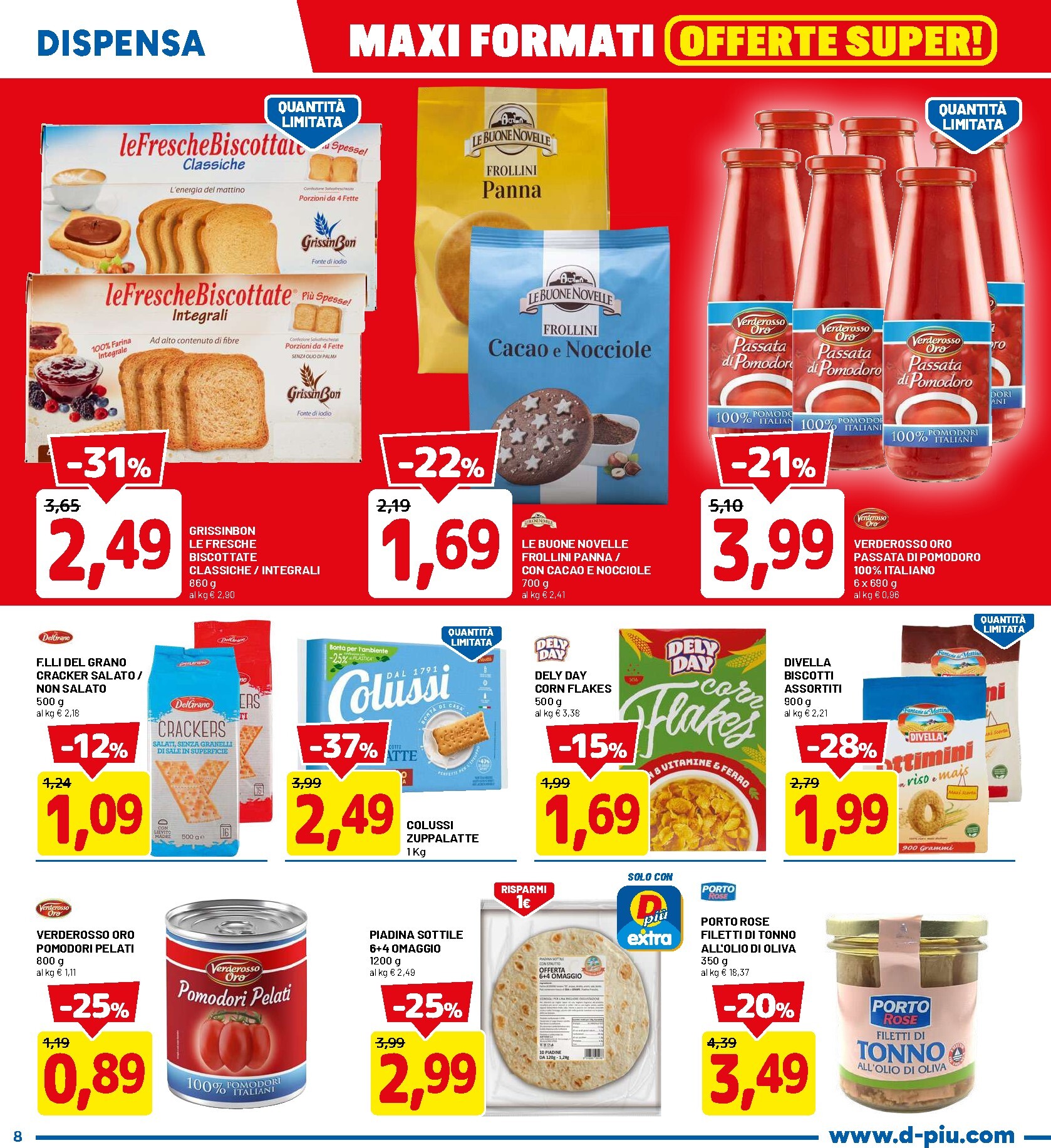 dpiu - Volantino DPiù valido dal 23/02/2026 al 04/03/2026 - page: 8