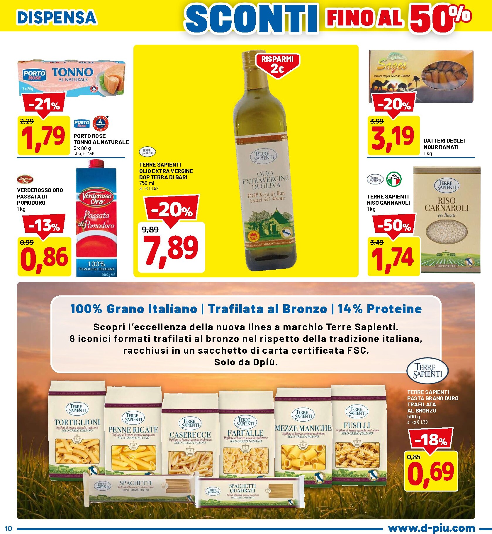 dpiu - Volantino DPiù valido dal 16/03/2026 al 25/03/2026 - page: 10
