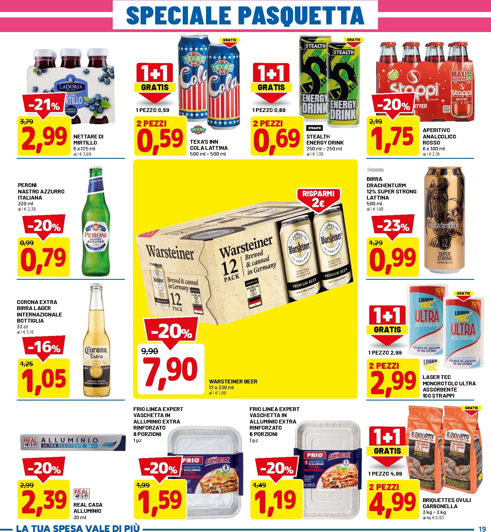 dpiu - Volantino DPiù valido dal 26/03/2026 al 08/04/2026 - page: 19