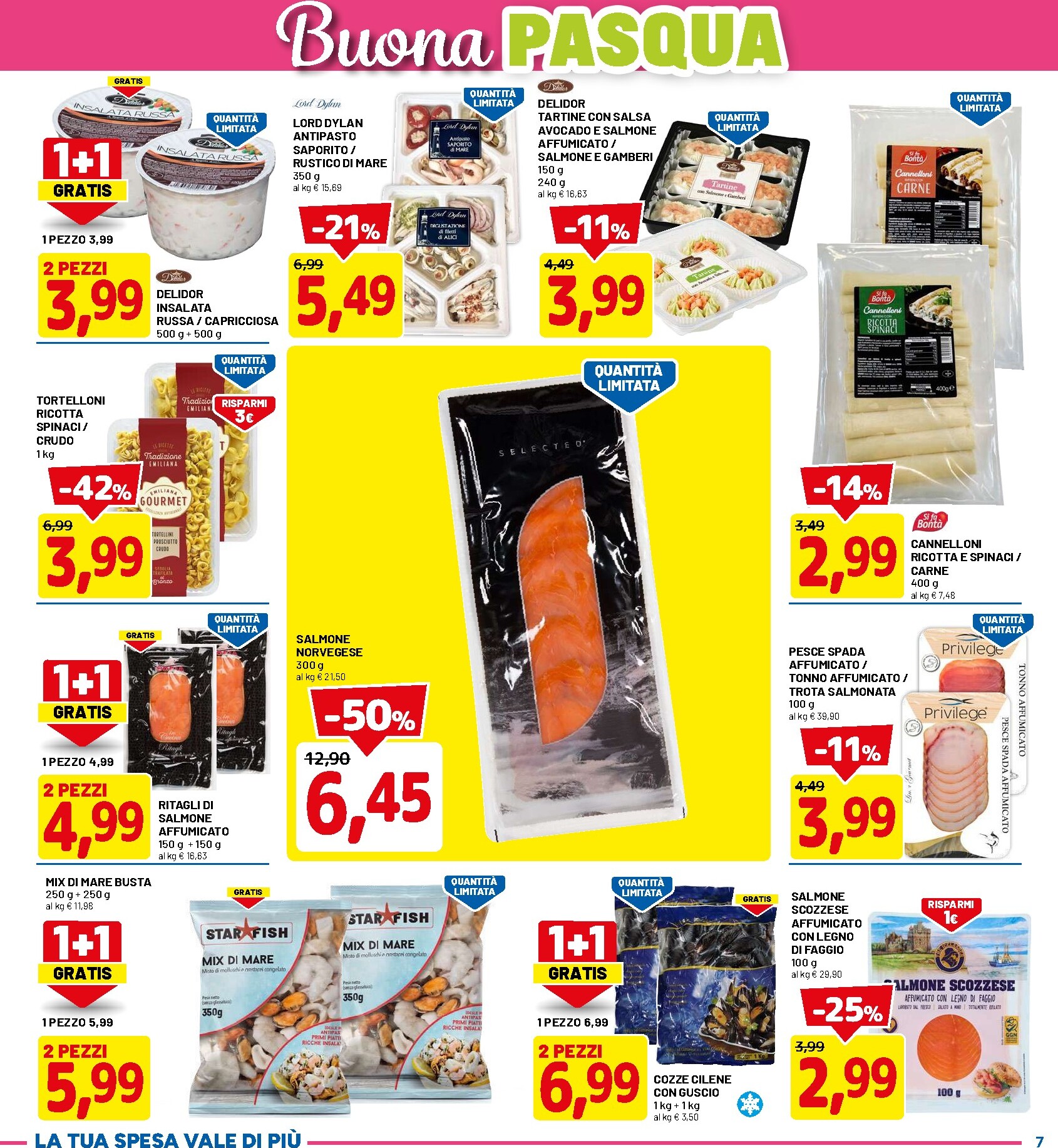 dpiu - Volantino DPiù valido dal 26/03/2026 al 08/04/2026 - page: 7