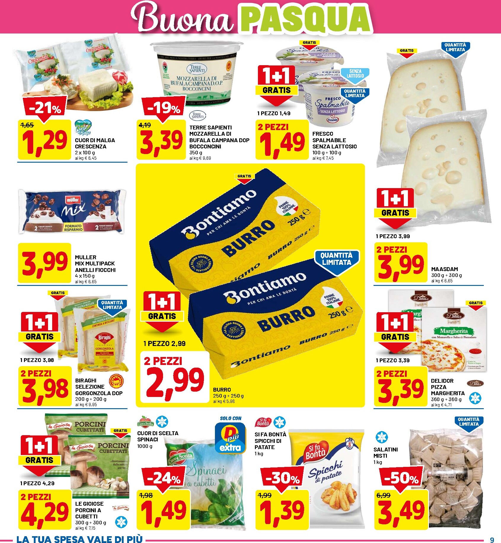 dpiu - Volantino DPiù valido dal 26/03/2026 al 08/04/2026 - page: 9