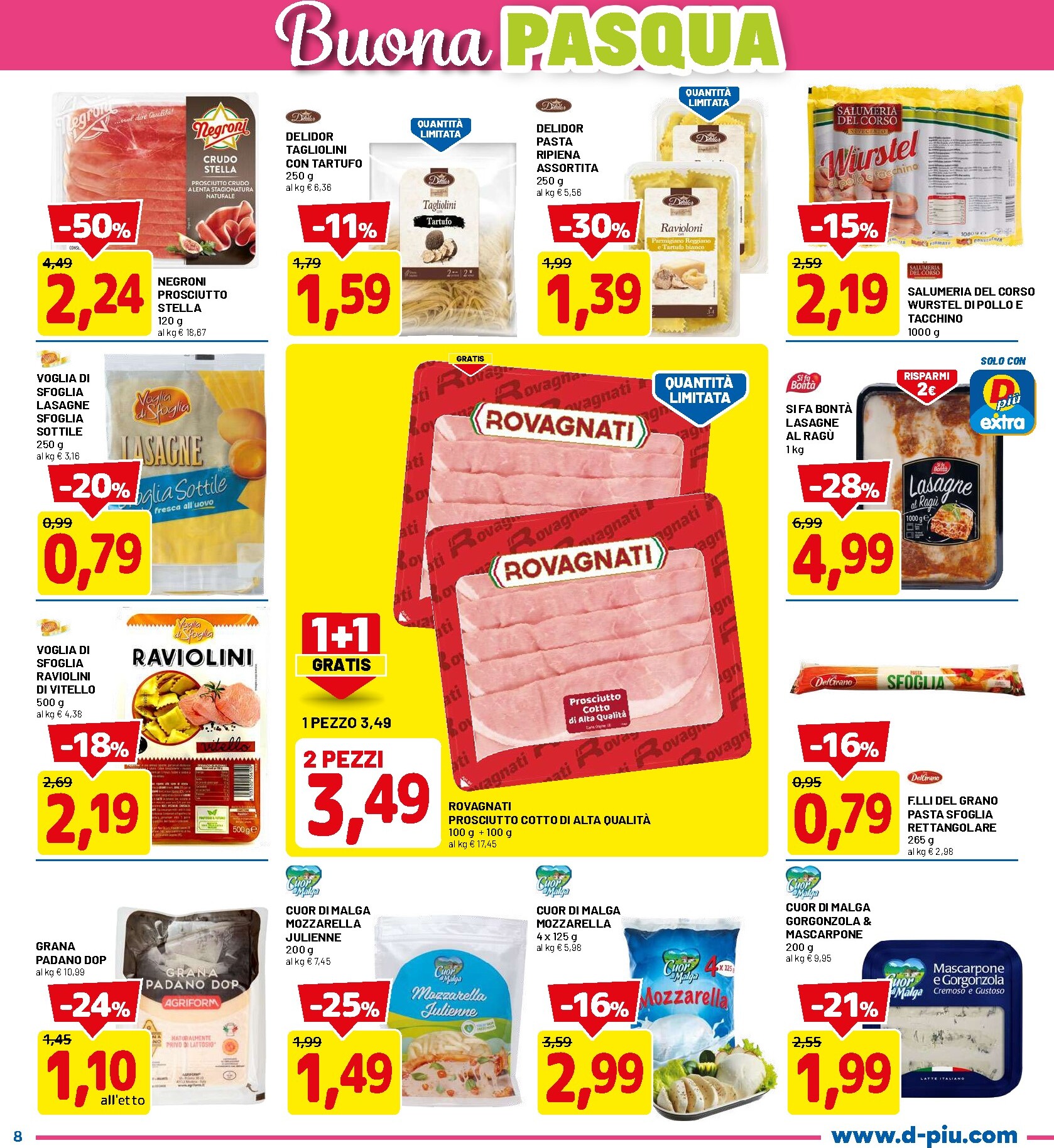 dpiu - Volantino DPiù valido dal 26/03/2026 al 08/04/2026 - page: 8