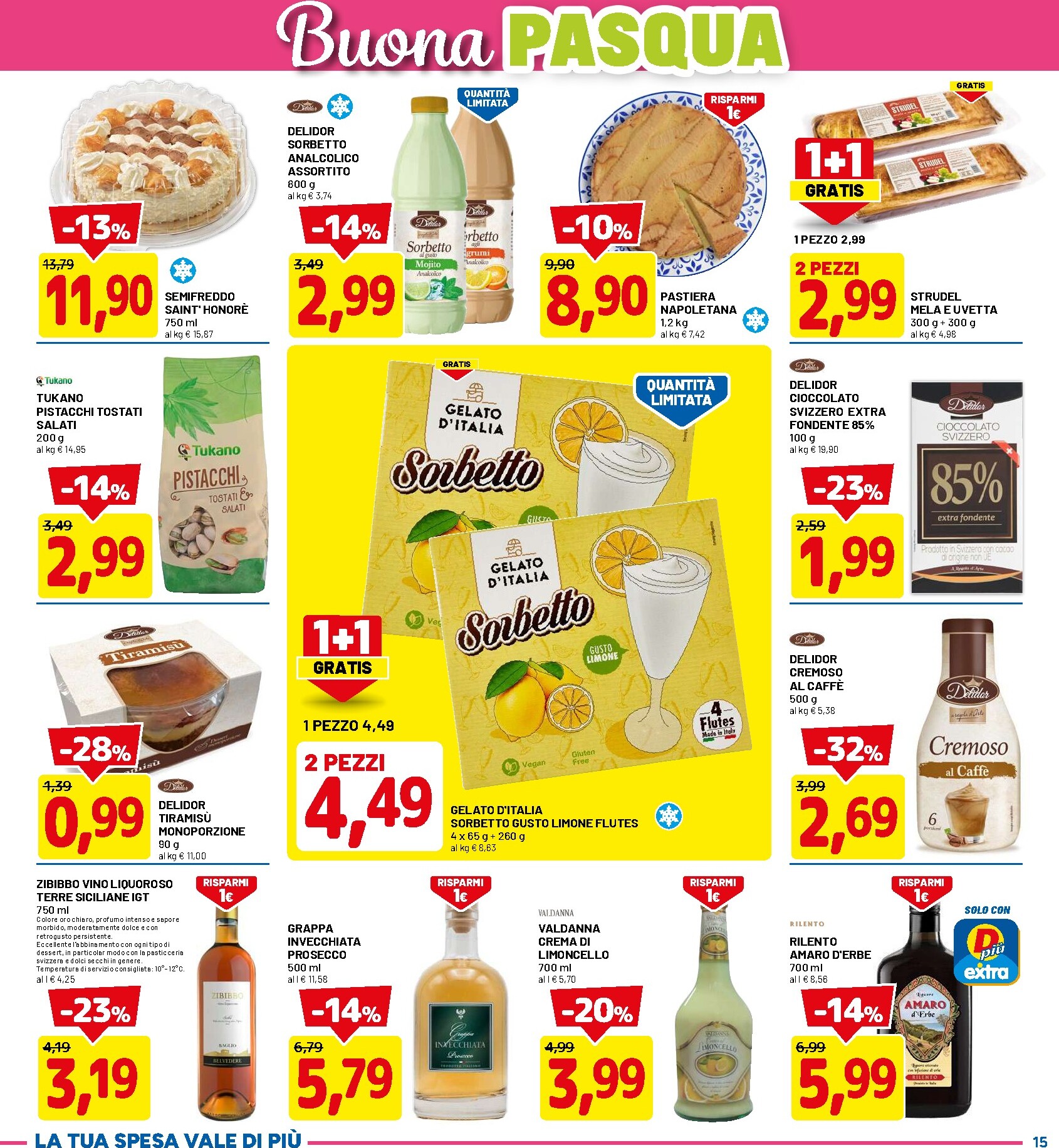 dpiu - Volantino DPiù valido dal 26/03/2026 al 08/04/2026 - page: 15