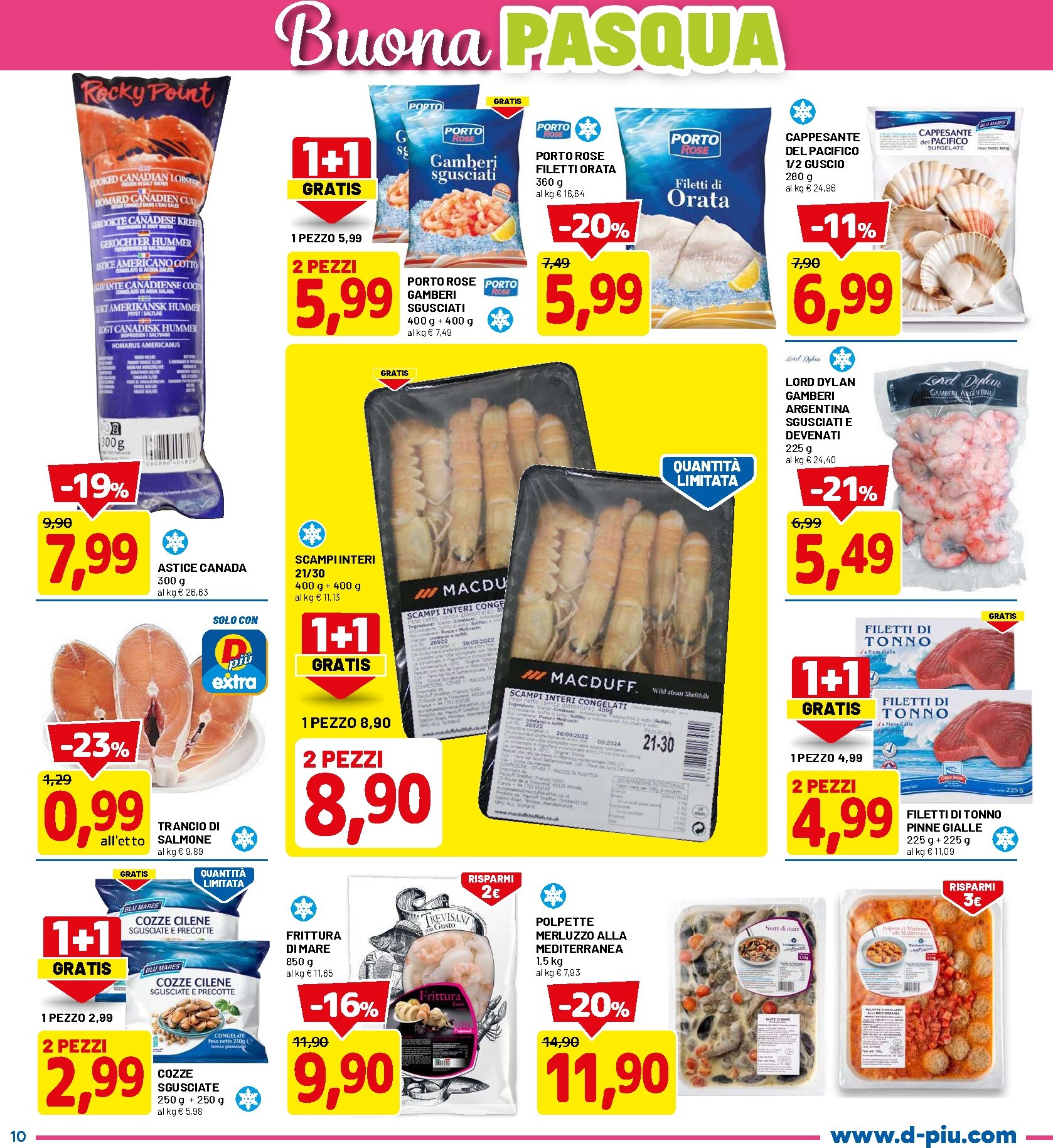 dpiu - Volantino DPiù valido dal 26/03/2026 al 08/04/2026 - page: 10