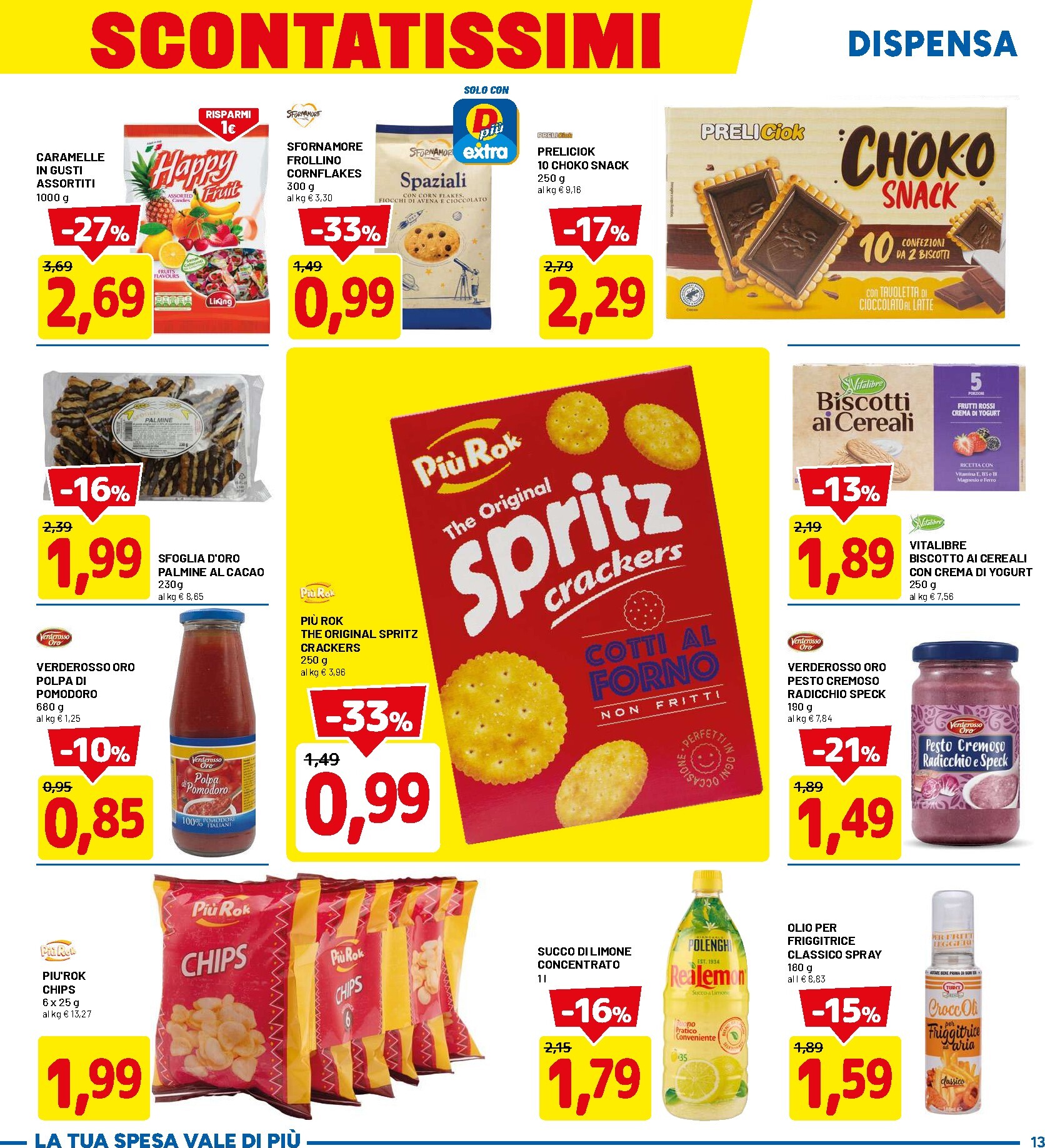 dpiu - Volantino DPiù valido dal 09/04/2026 al 18/04/2026 - page: 13