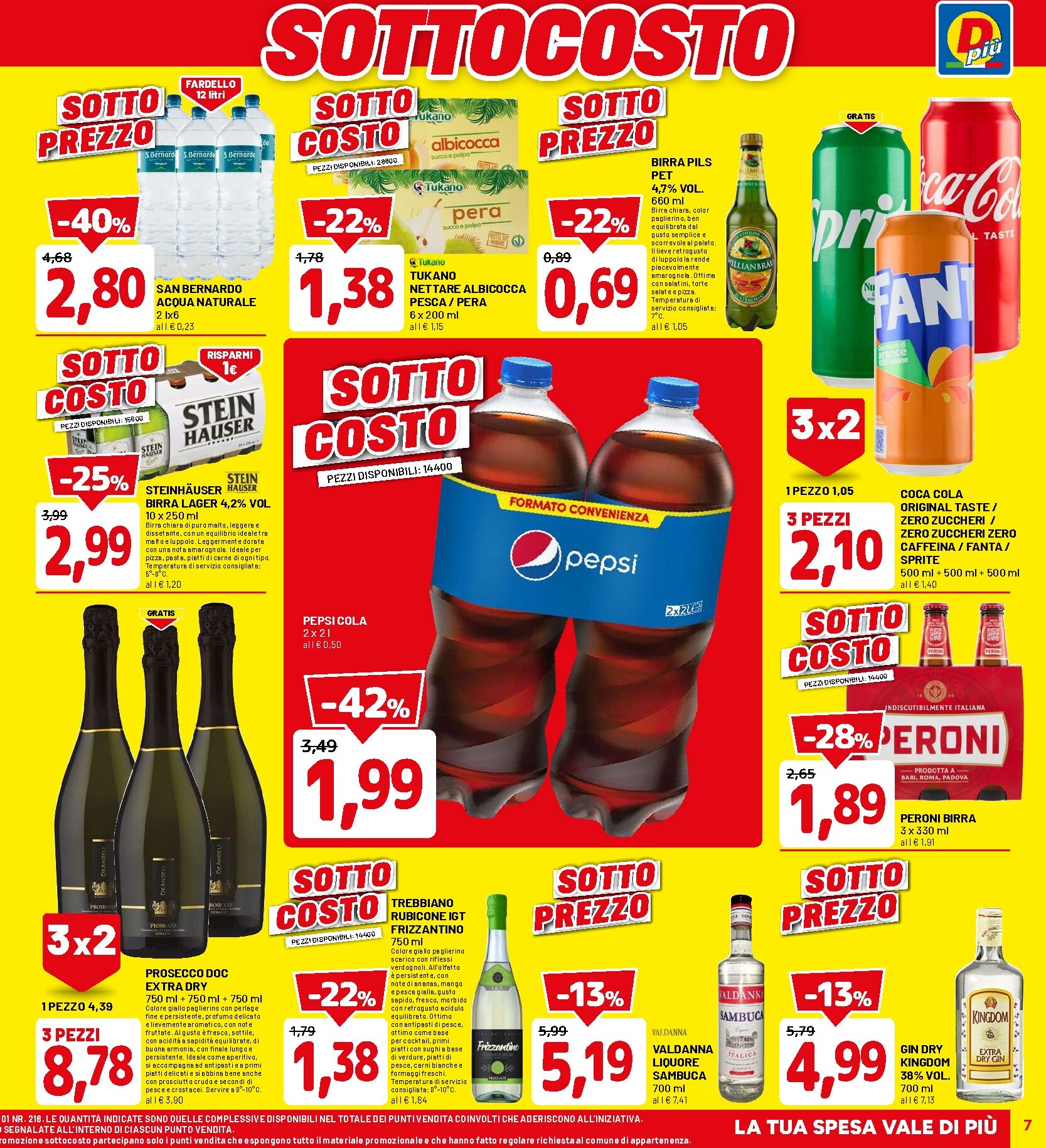 dpiu - Volantino DPiù valido dal 09/04/2026 al 18/04/2026 - page: 7