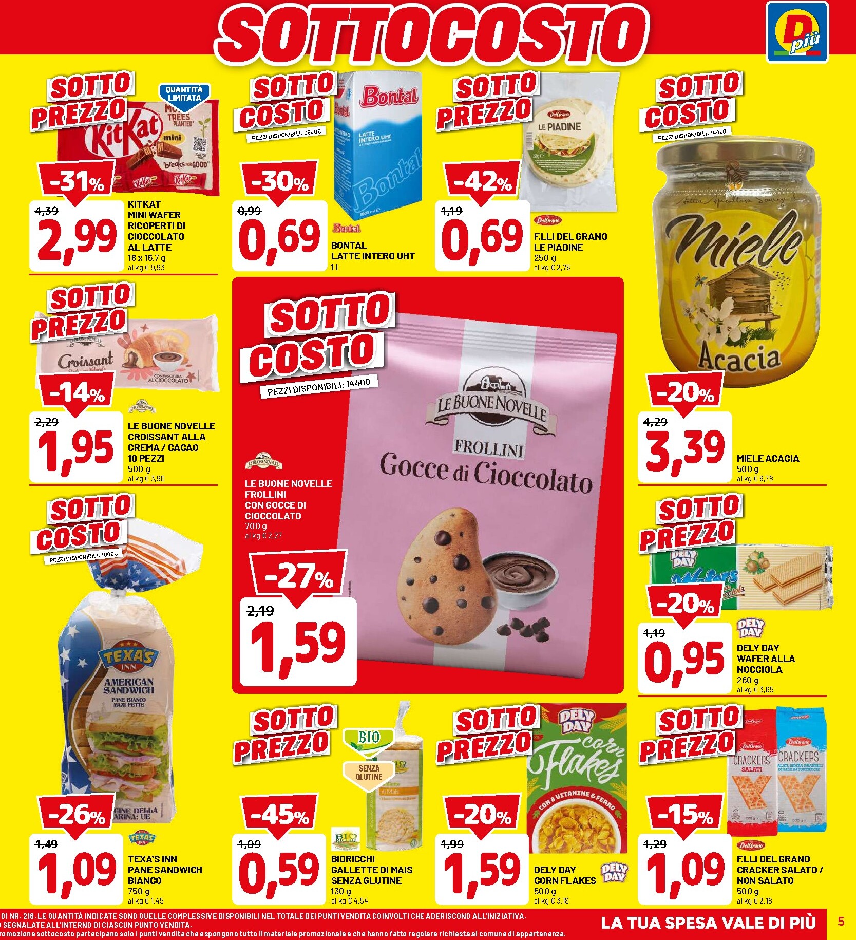 dpiu - Volantino DPiù valido dal 09/04/2026 al 18/04/2026 - page: 5