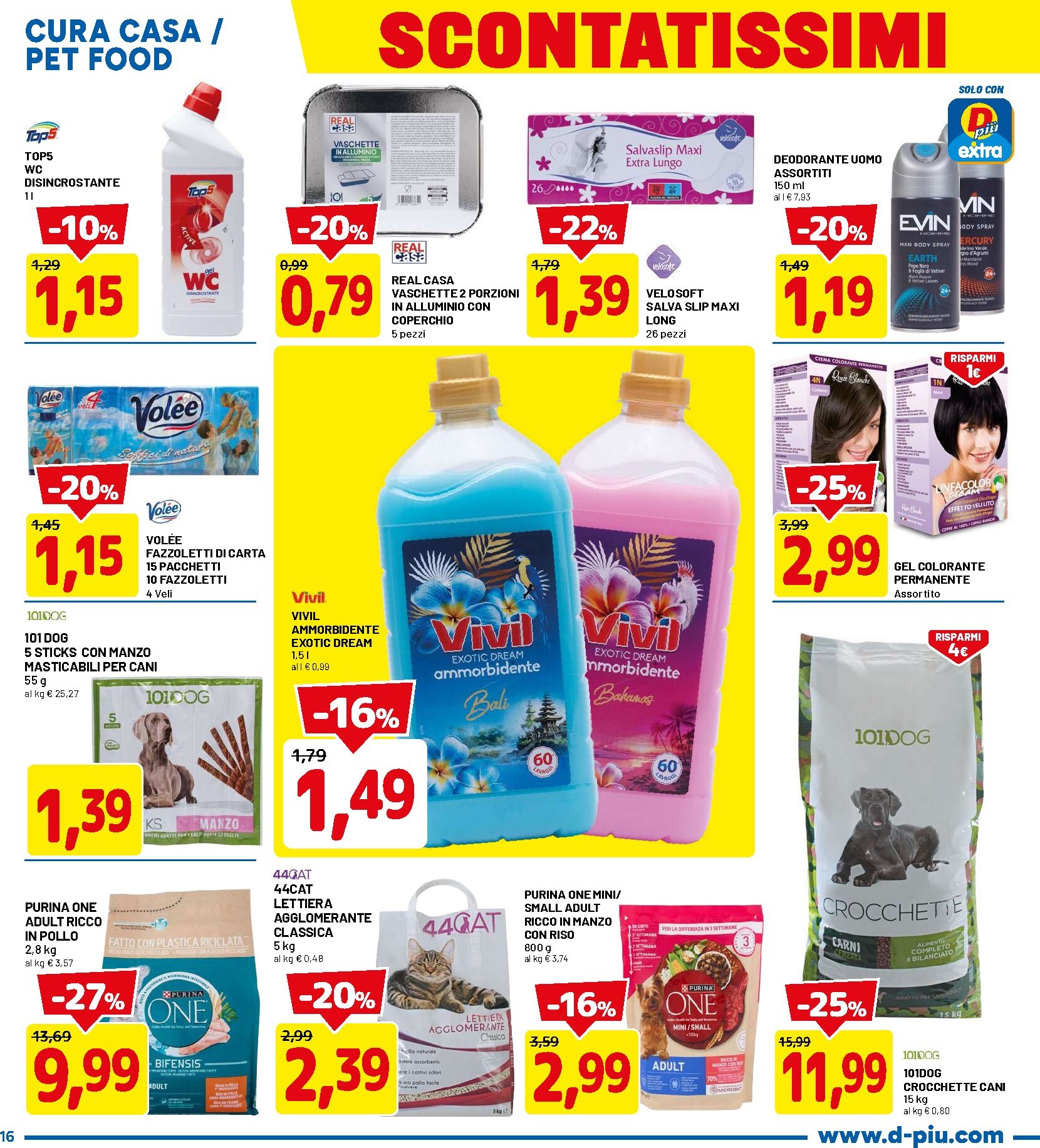 dpiu - Volantino DPiù valido dal 09/04/2026 al 18/04/2026 - page: 16
