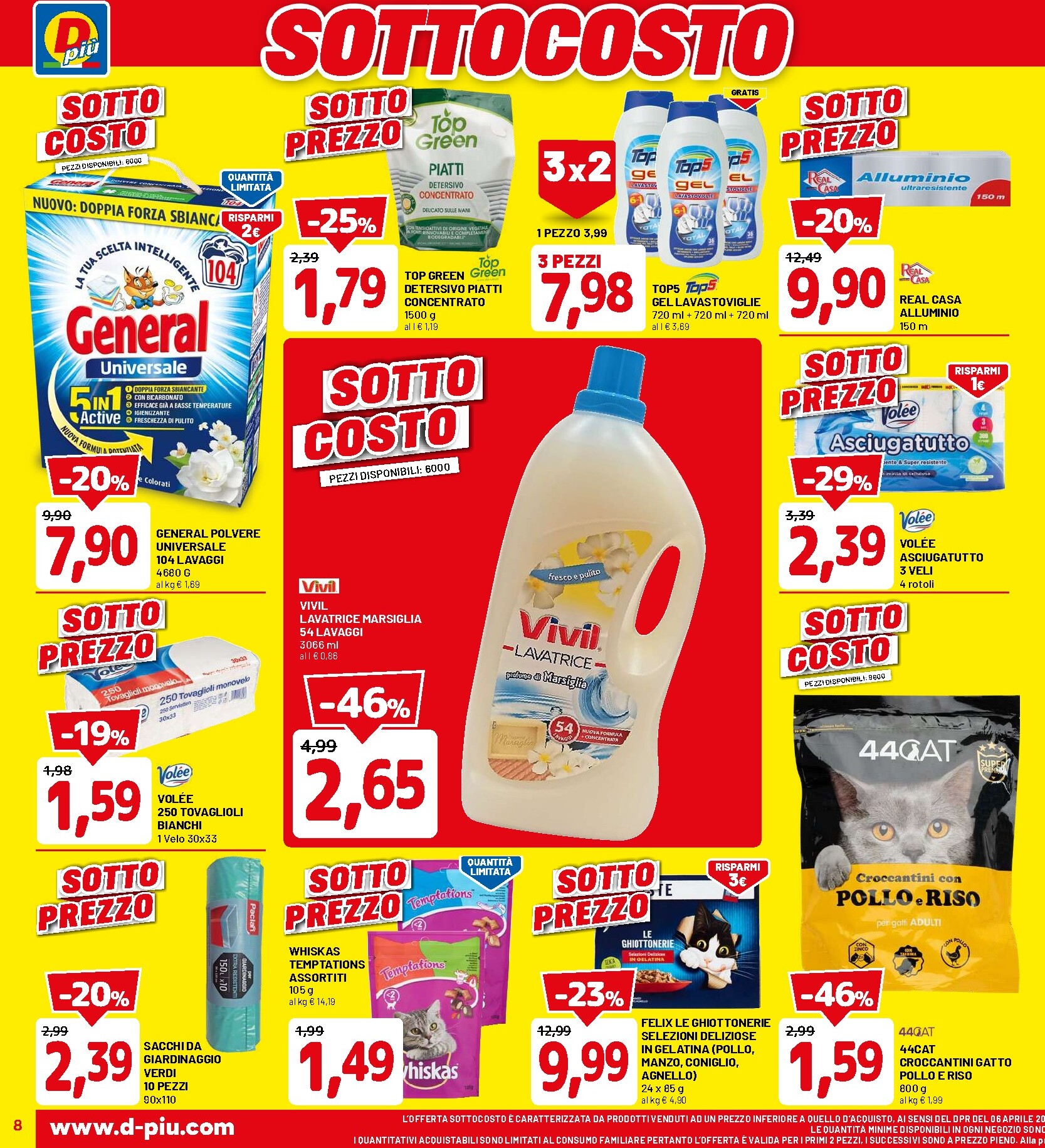 dpiu - Volantino DPiù valido dal 09/04/2026 al 18/04/2026 - page: 8