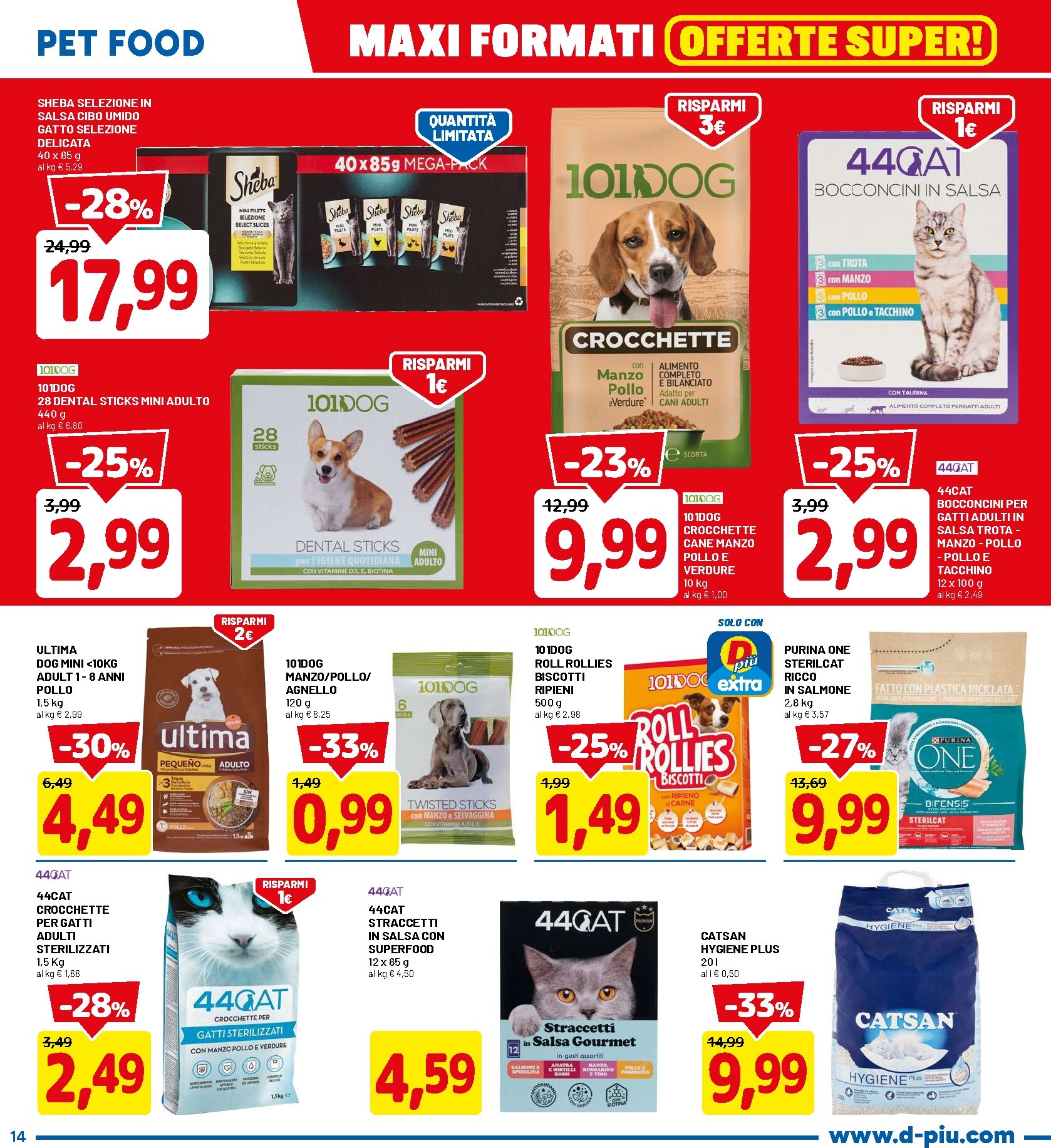 dpiu - Volantino DPiù per la prossima settimana dal lunedì 20/04/2026 al mercoledì 29/04/2026 - page: 14