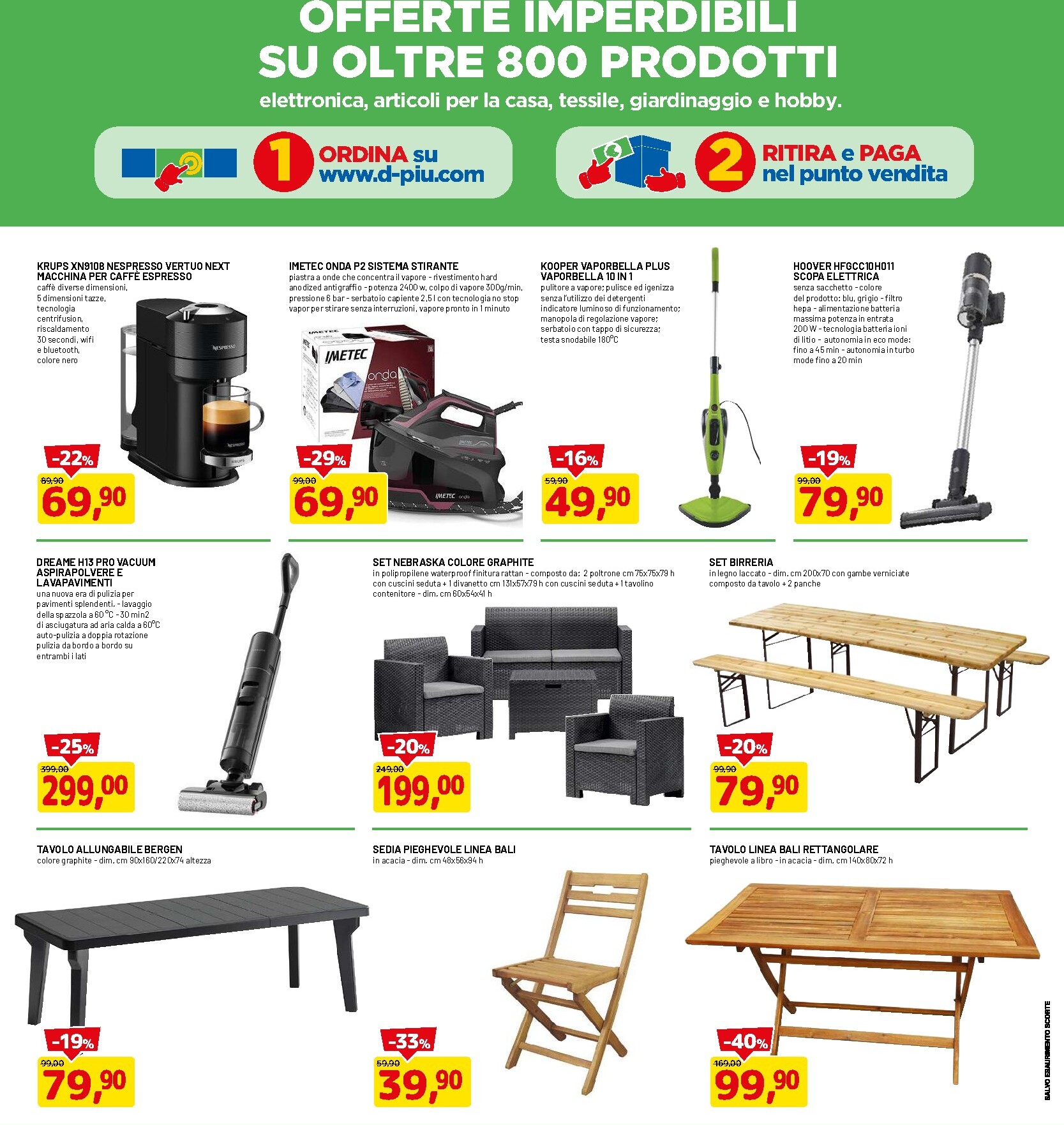 dpiu - Volantino DPiù per la prossima settimana dal lunedì 20/04/2026 al mercoledì 29/04/2026 - page: 19