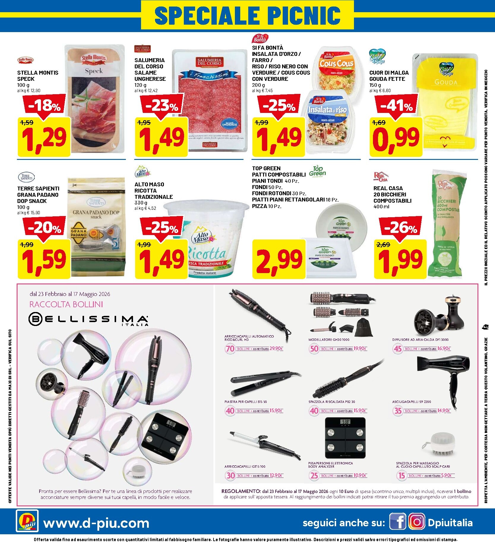 dpiu - Volantino DPiù per la prossima settimana dal lunedì 20/04/2026 al mercoledì 29/04/2026 - page: 20