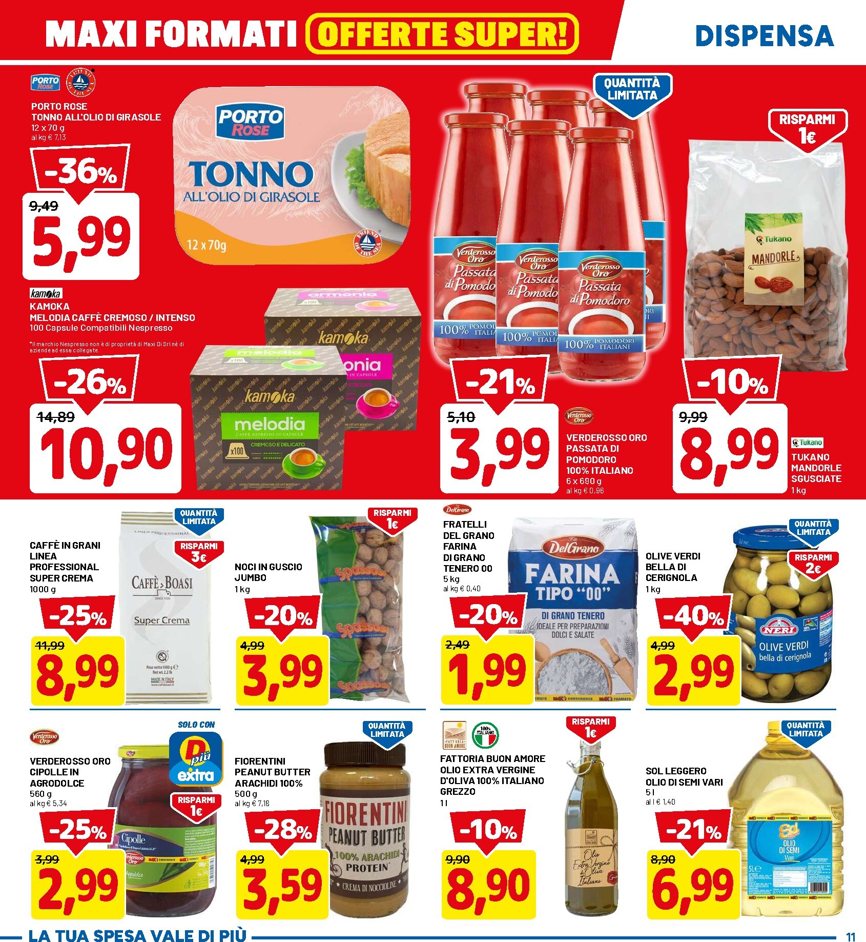dpiu - Volantino DPiù per la prossima settimana dal lunedì 20/04/2026 al mercoledì 29/04/2026 - page: 11
