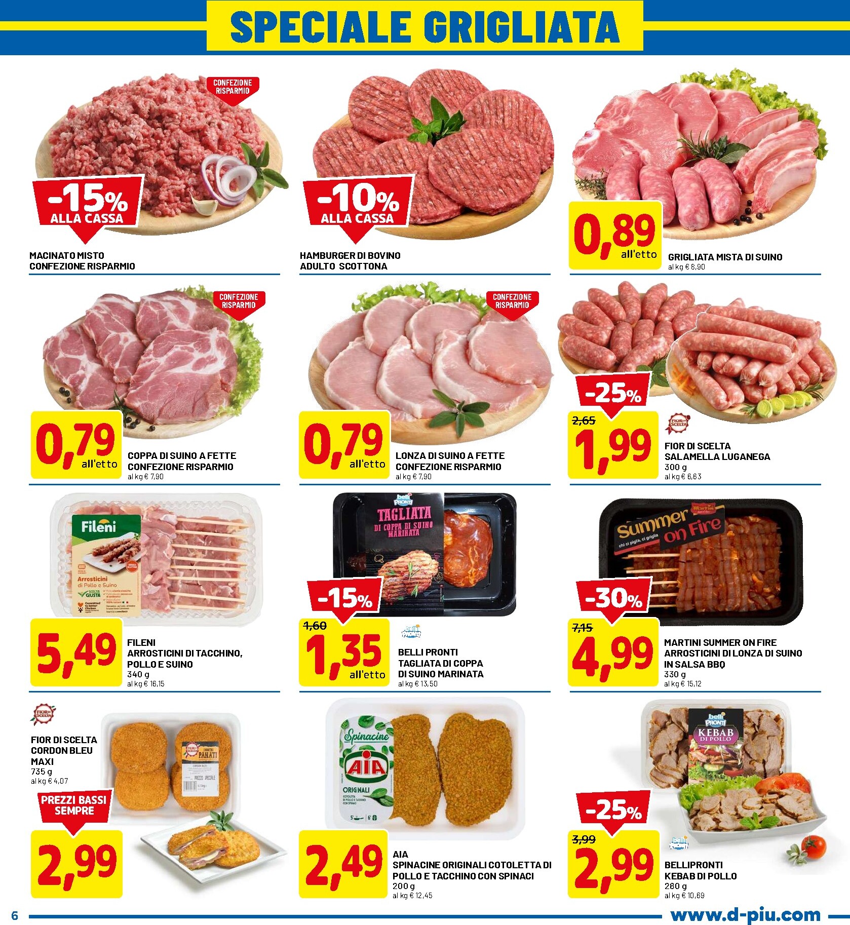 dpiu - Volantino DPiù per la prossima settimana dal lunedì 20/04/2026 al mercoledì 29/04/2026 - page: 6