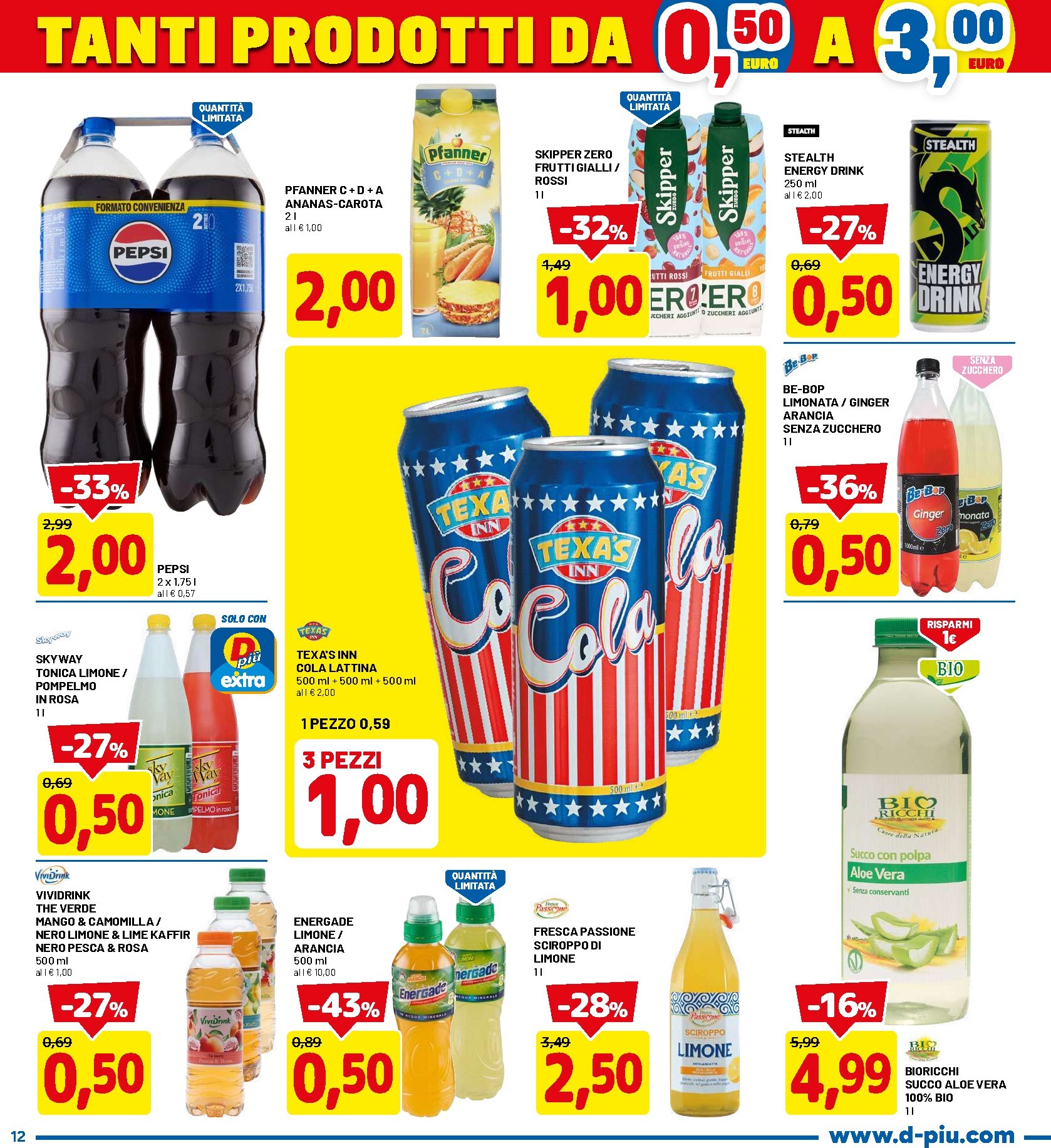dpiu - Volantino DPiù per la prossima settimana dal lunedì 11/05/2026 al domenica 24/05/2026 - page: 12