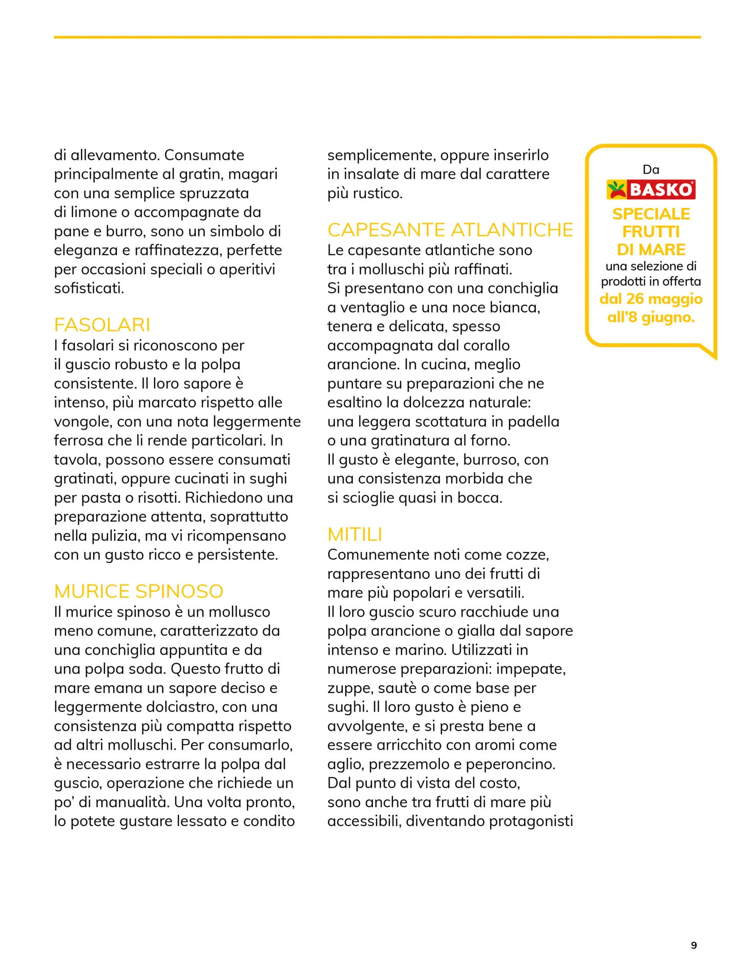 basko - Volantino attuale di Basko - Magazine valido dal venerdì 01/05/2026 al domenica 31/05/2026 - page: 9