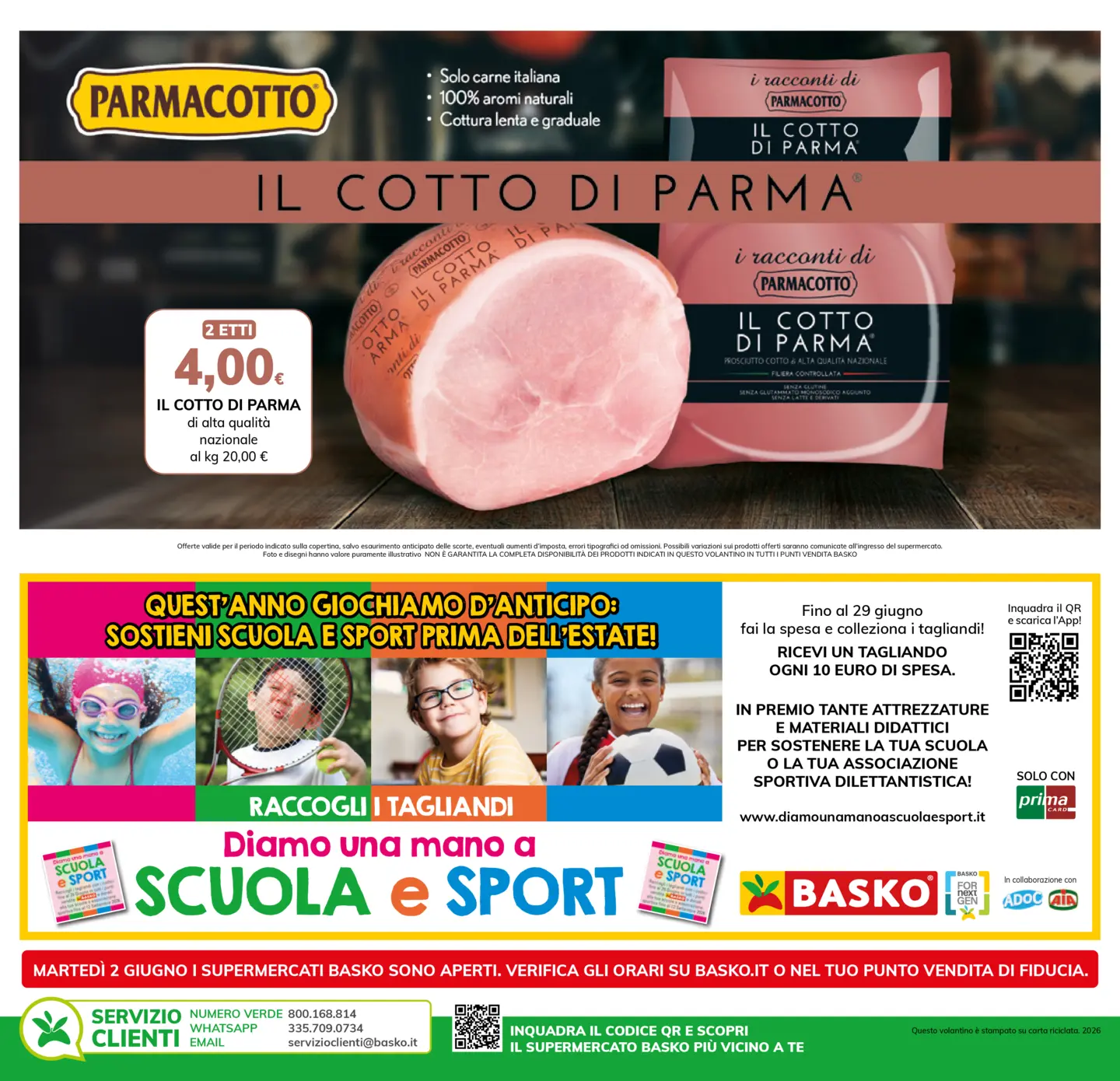basko - Volantino attuale di Basko - Speciale Sapori dal Mare valido dal martedì 26/05/2026 al lunedì 08/06/2026 - page: 4