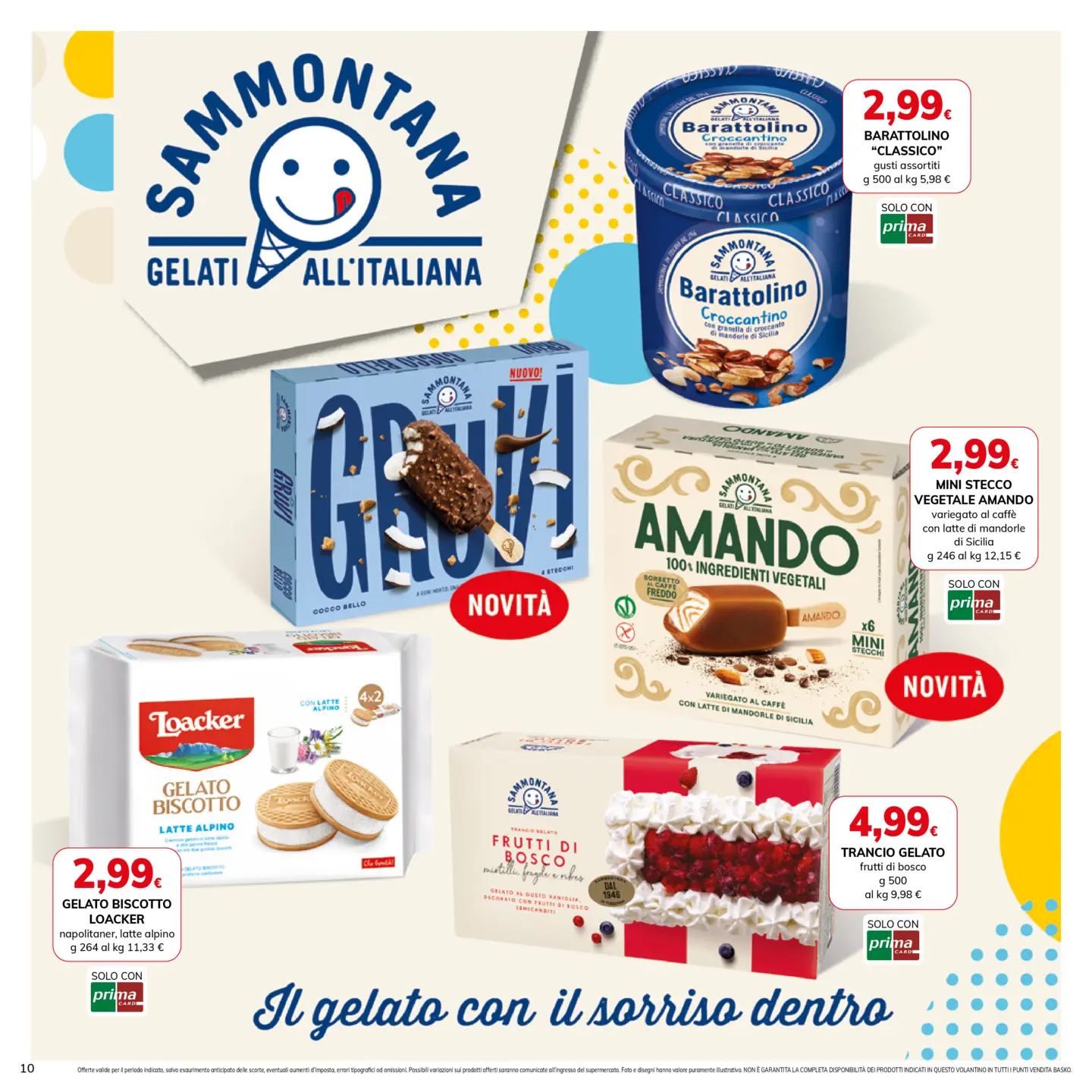 basko - Volantino attuale di Basko - Super offerte valido dal mercoledì 03/06/2026 al lunedì 15/06/2026 - page: 10