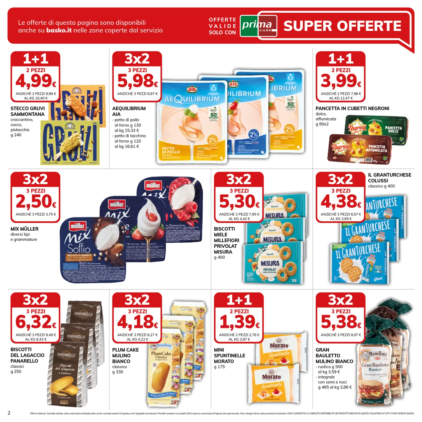 basko - Volantino attuale di Basko - Super offerte valido dal mercoledì 03/06/2026 al lunedì 15/06/2026 - page: 2
